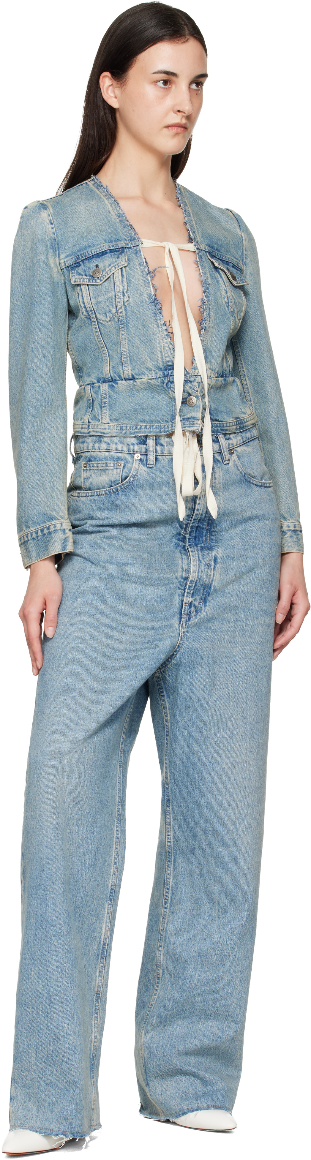 Maison Margiela - Jean ample bleu