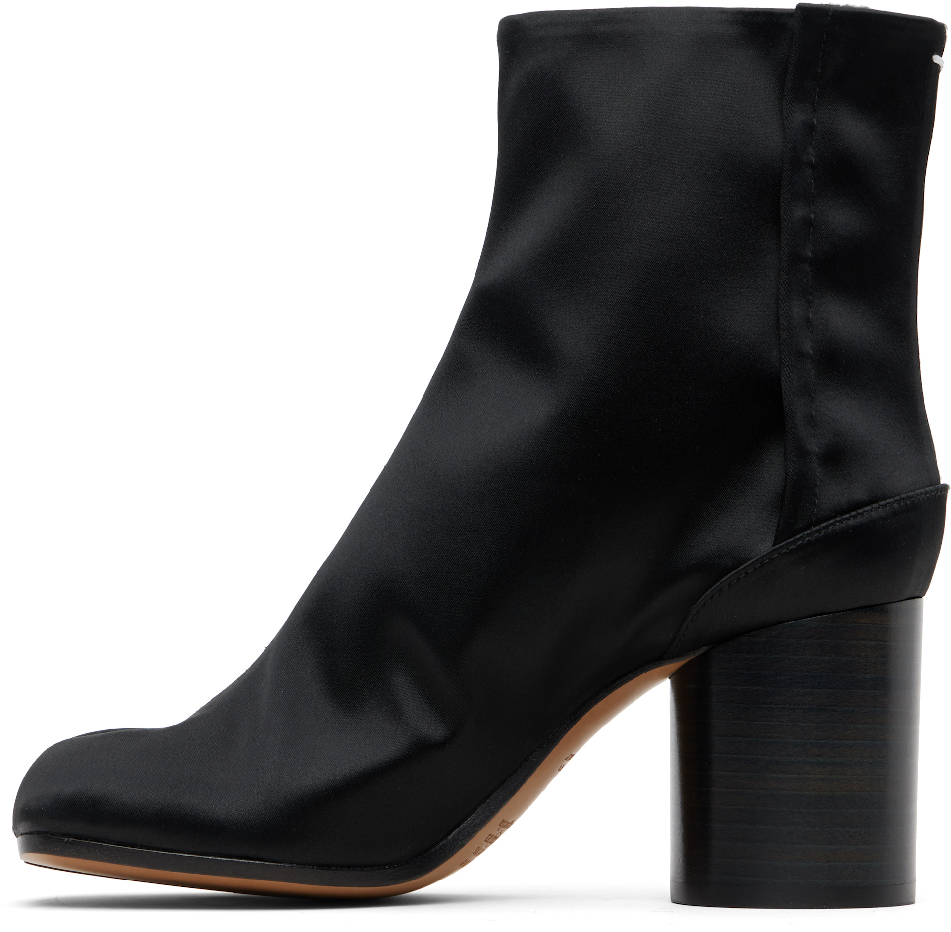 Maison Margiela - Bottines noires à bout Tabi