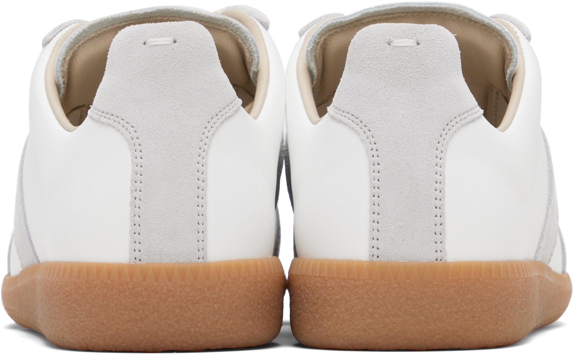 Maison Margiela - Baskets Replica blanc et gris