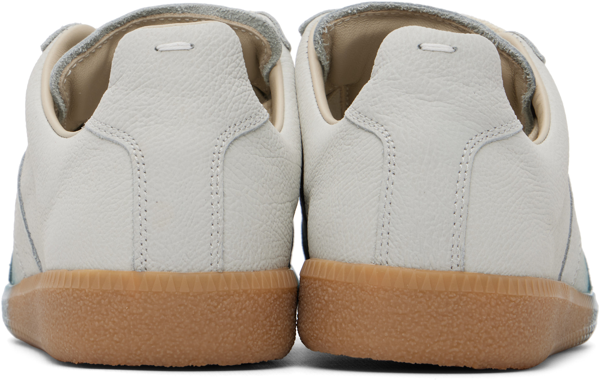 Maison Margiela - Baskets Replica gris et bleu