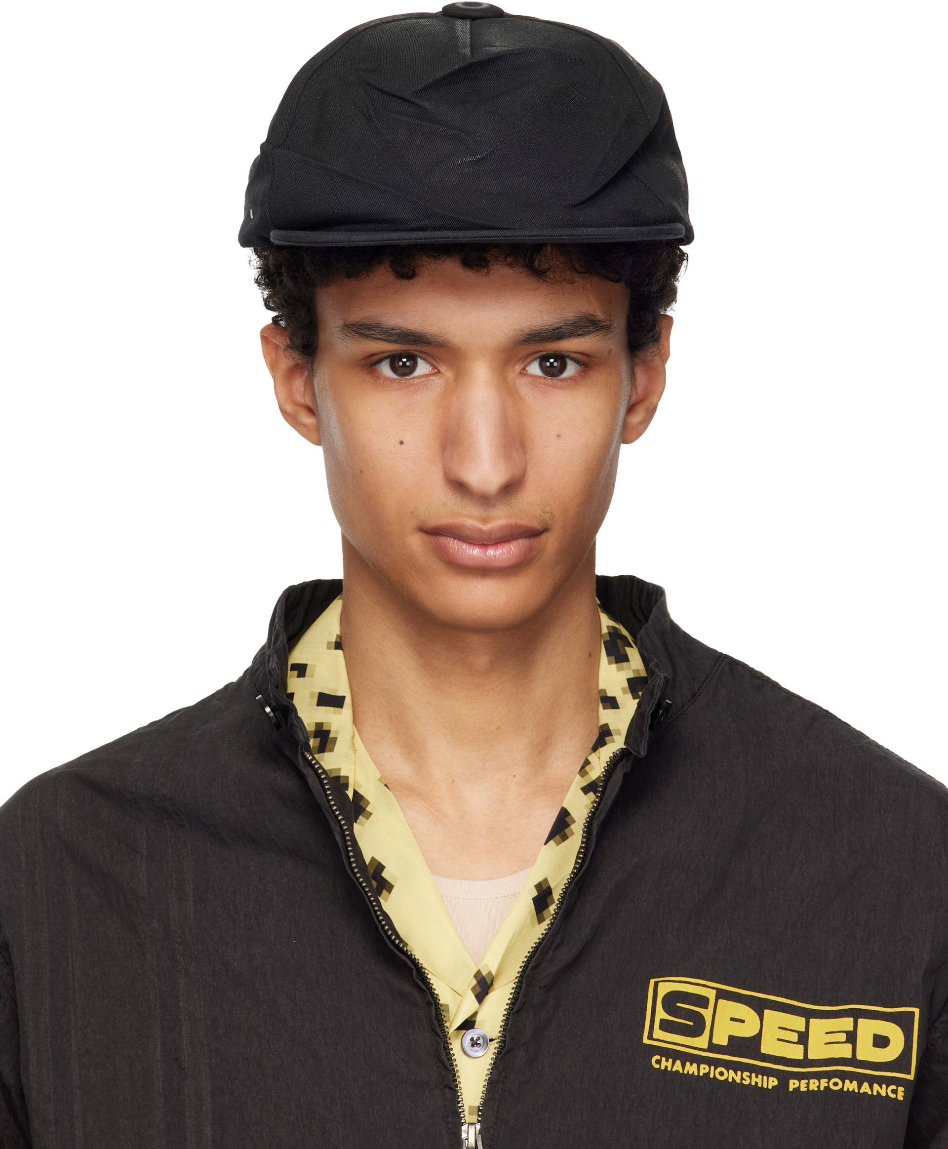 Maison Margiela - Black Coated Cotton Cap
