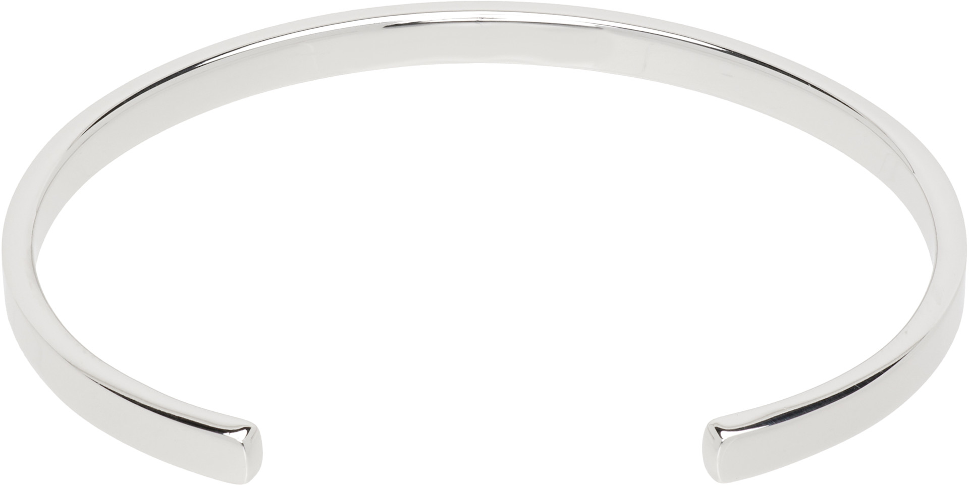 Maison Margiela: Logo Reference Cuff Bracelet | SSENSE