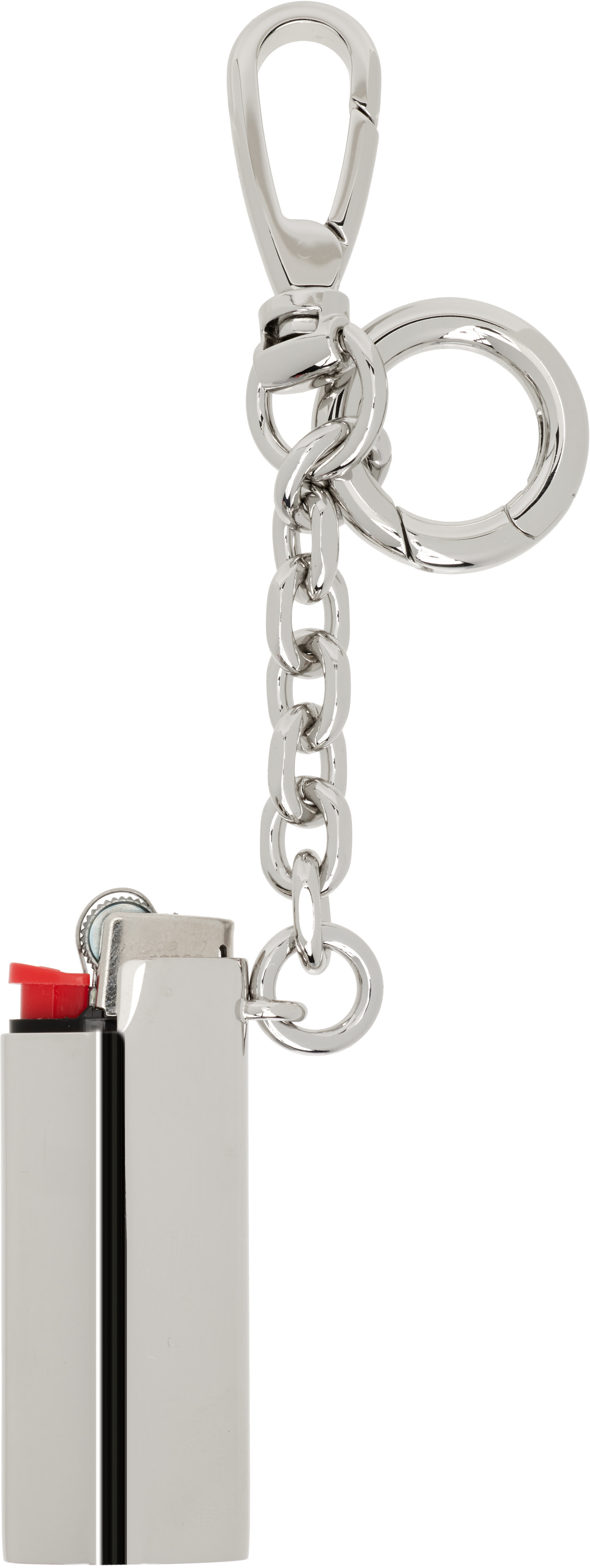 Maison Margiela: Metal Lighter Case チャーム キーホルダー | SSENSE