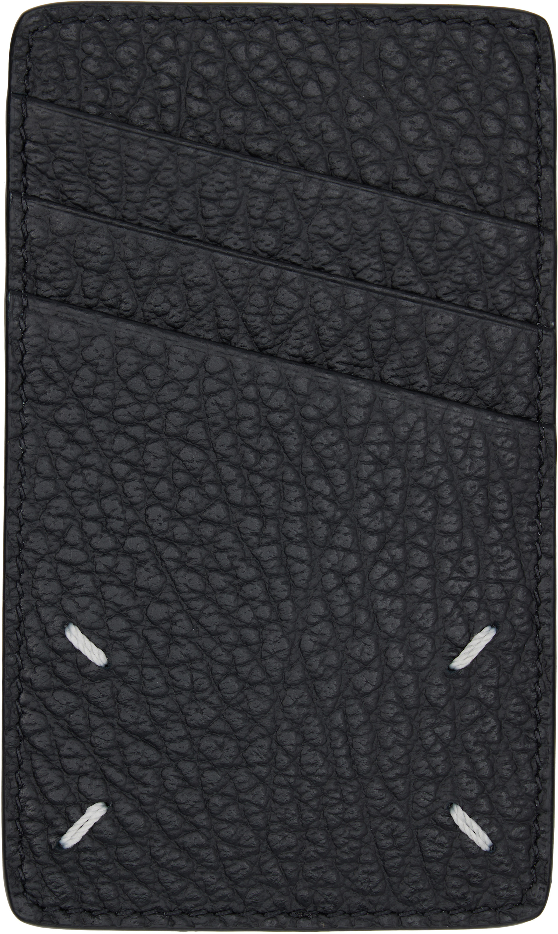 Maison Margiela - Black Four Stitches Card Holder