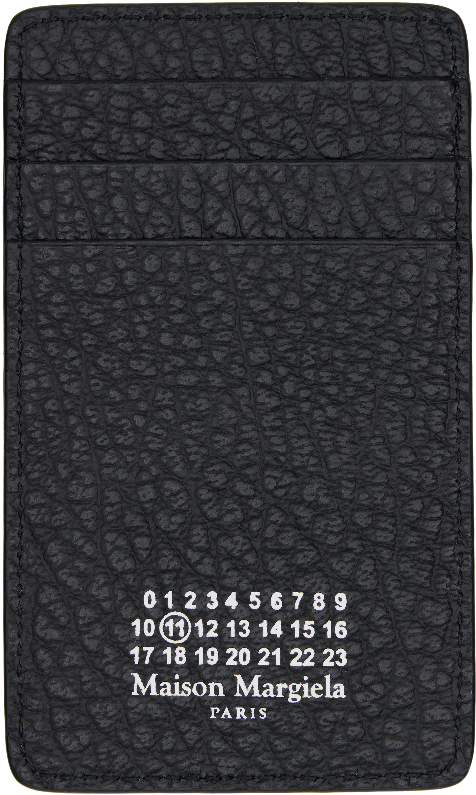 Maison Margiela - Black Four Stitches Card Holder
