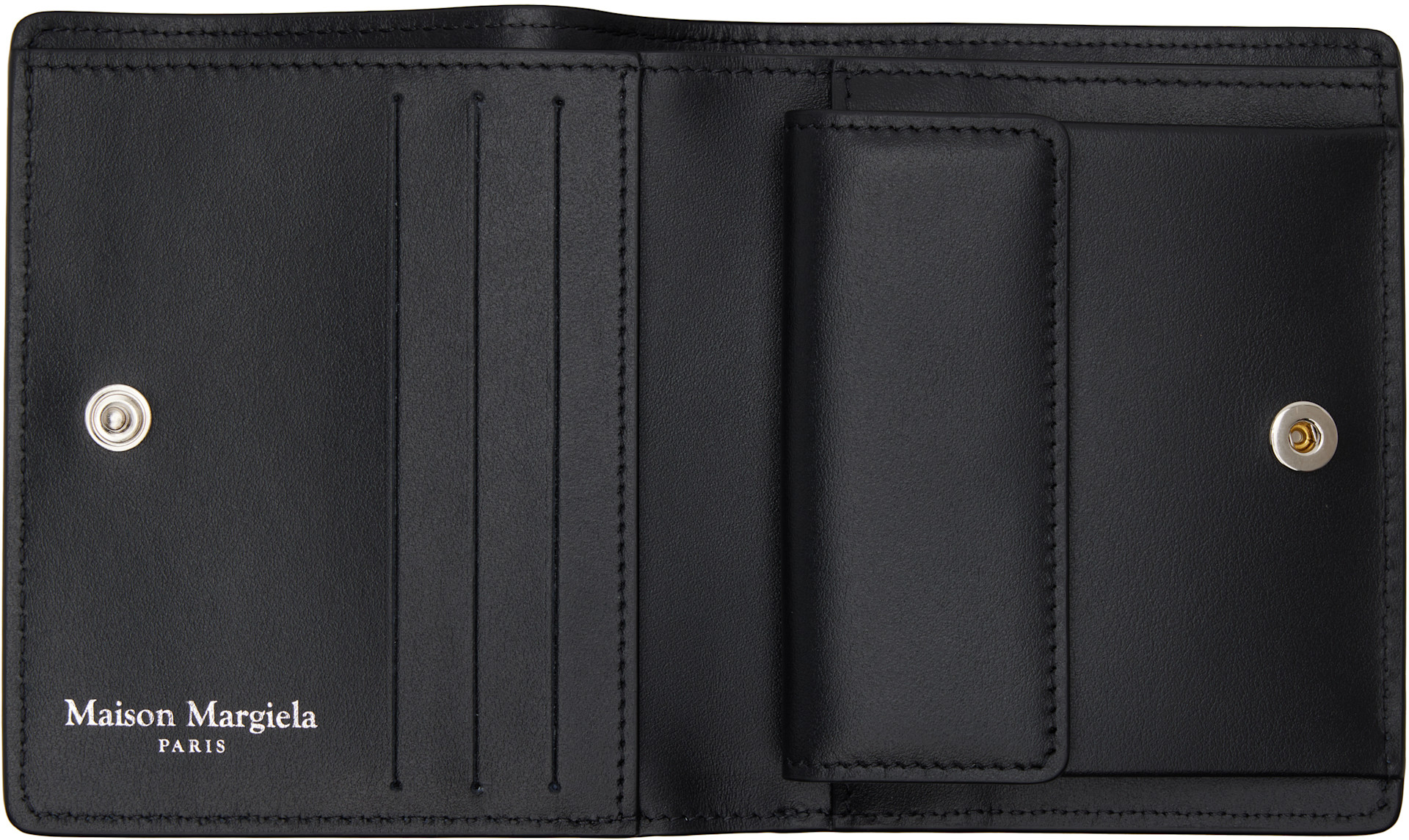 Maison Margiela - Black Leather Card Holder