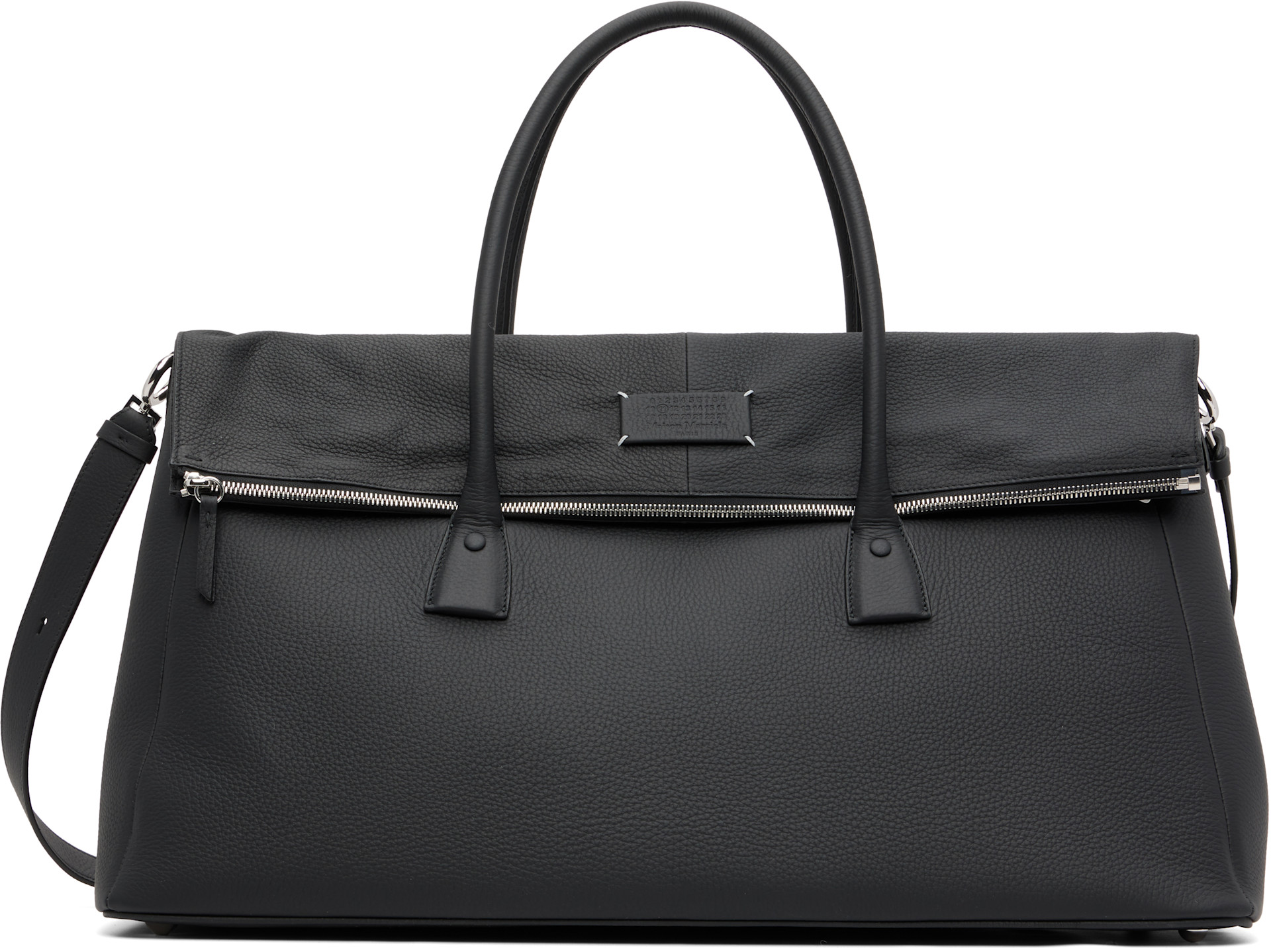 Maison Margiela: Black 5AC Travel Bag | SSENSE