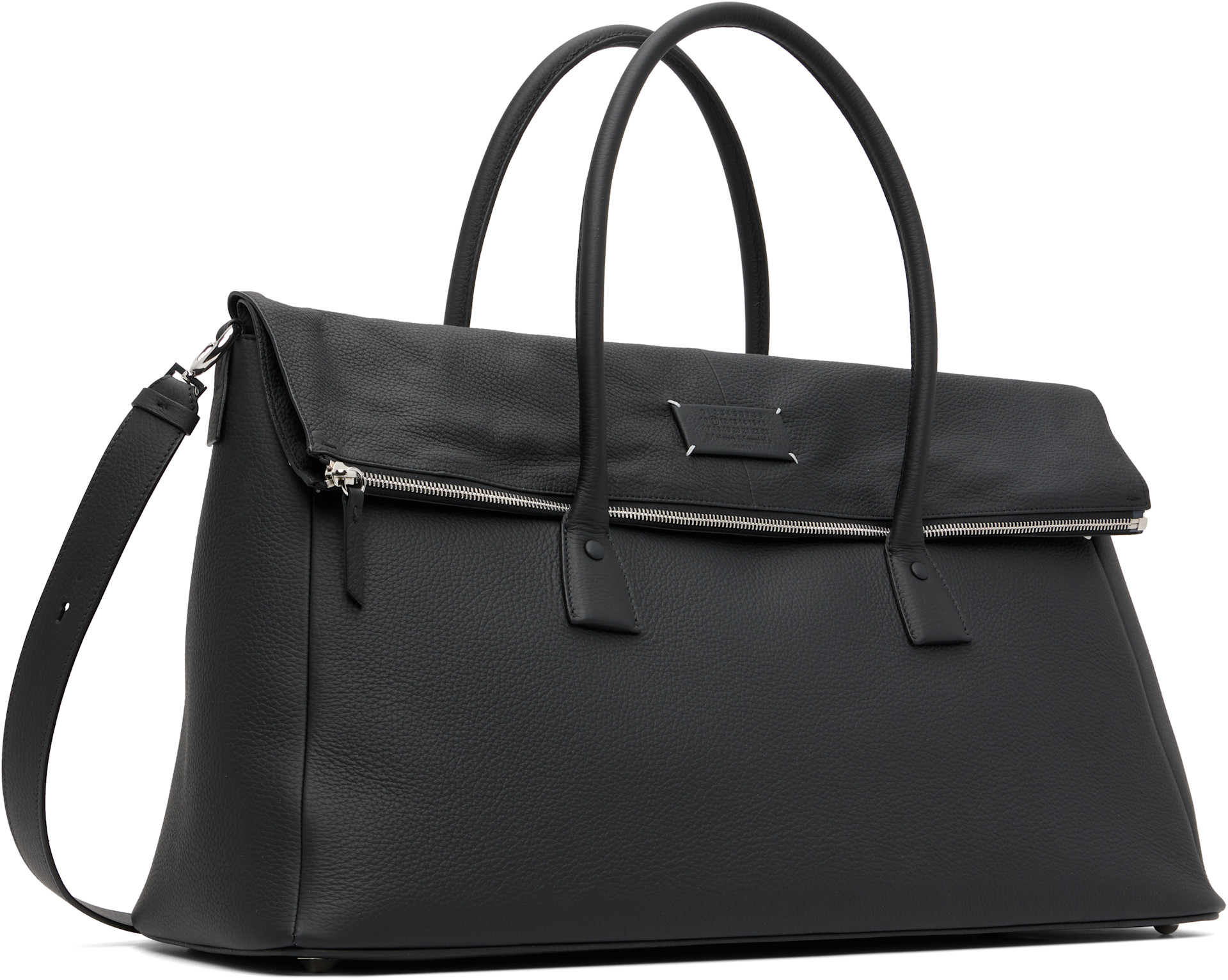 Maison Margiela: Black 5AC Travel Bag | SSENSE