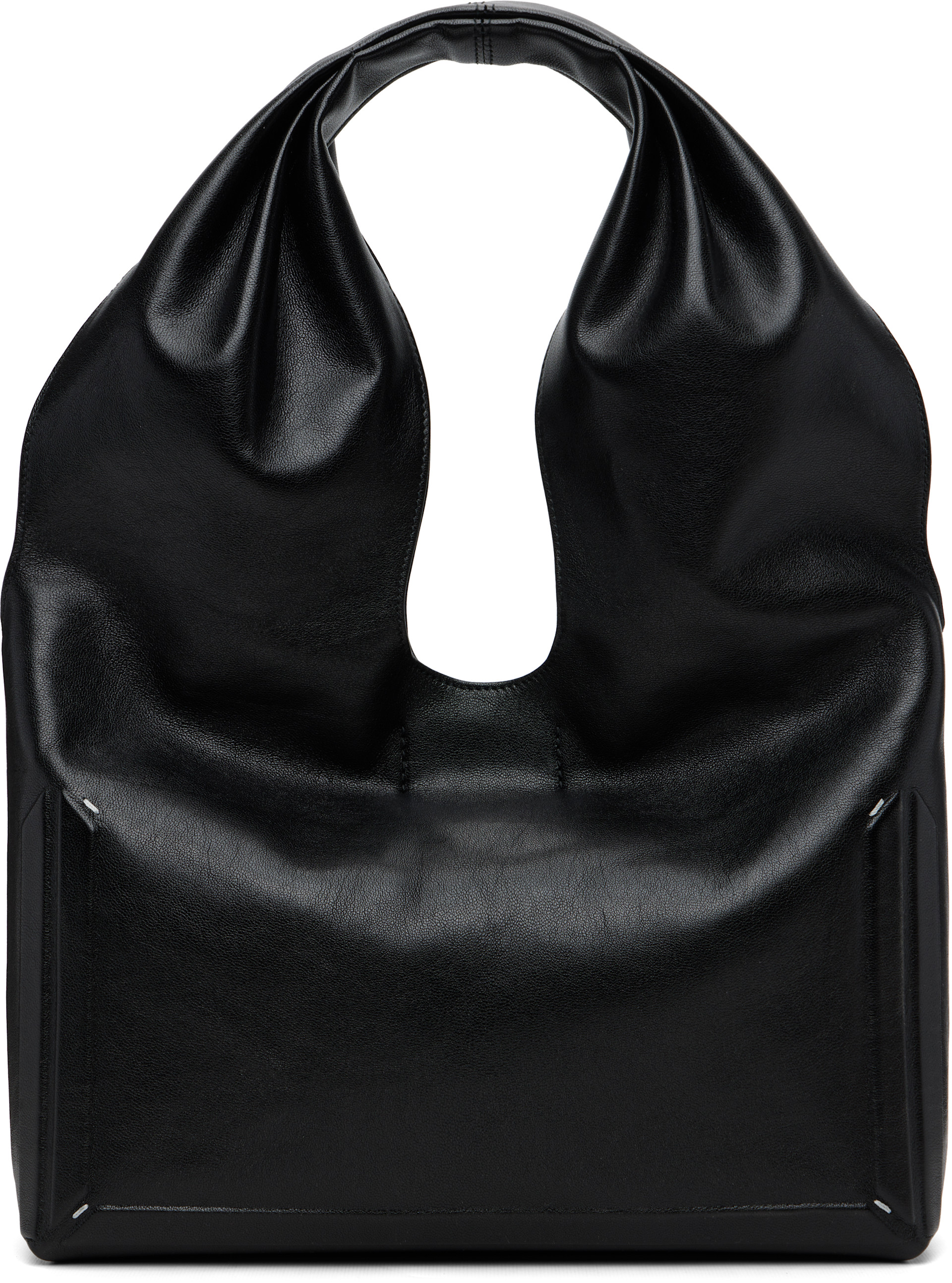 MAISON MARGIELAバッグ Maison Margiela: Black Box Medium Tote | SSENSE