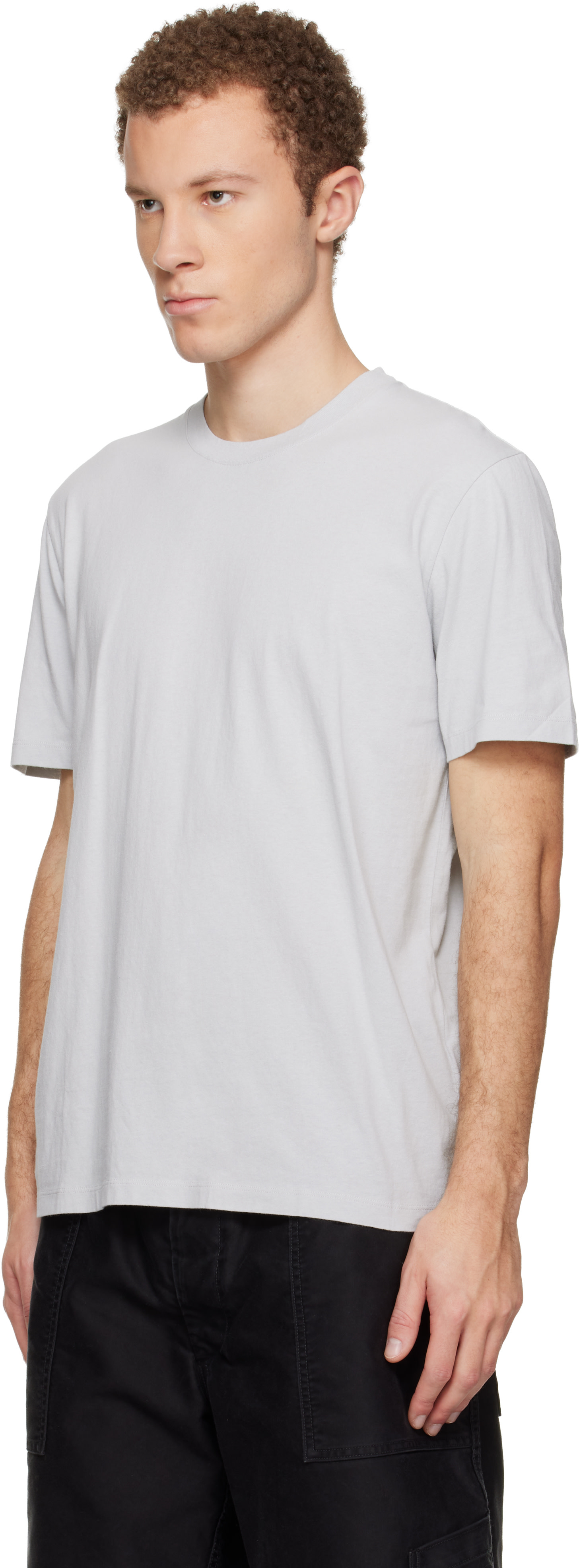 Maison Margiela: Three-Pack Multicolor Cotton Jersey T-shirts | SSENSE