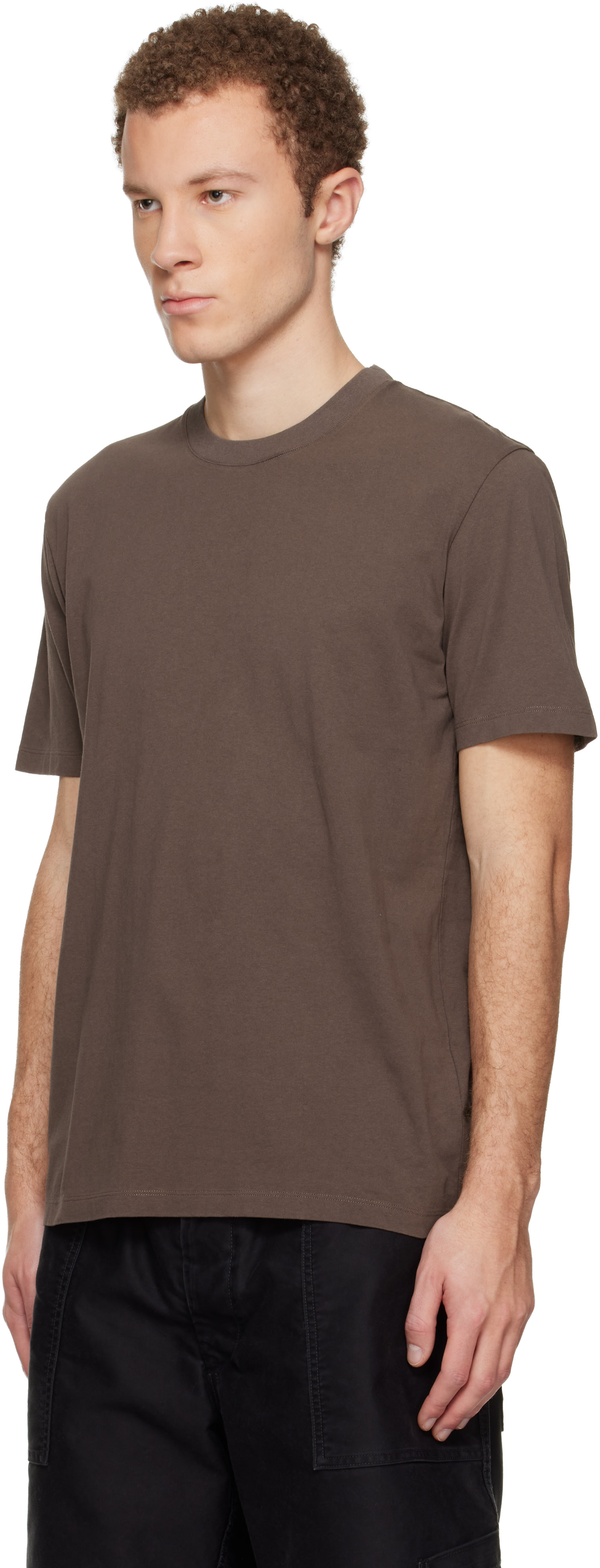 Maison Margiela: Three-Pack Multicolor Cotton Jersey T-shirts | SSENSE