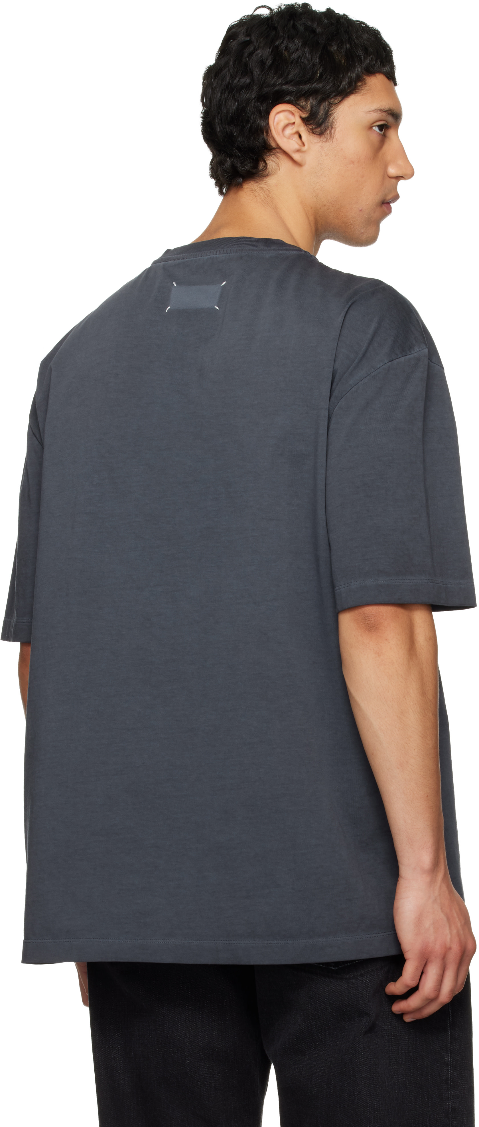 Maison Margiela: グレー フェード Tシャツ | SSENSE 日本