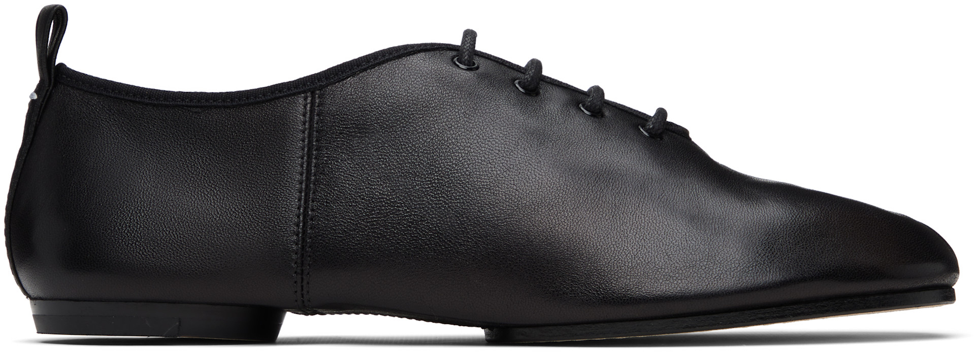 Maison Margiela: ブラック Tabi Jazz レースアップダービー | SSENSE 日本