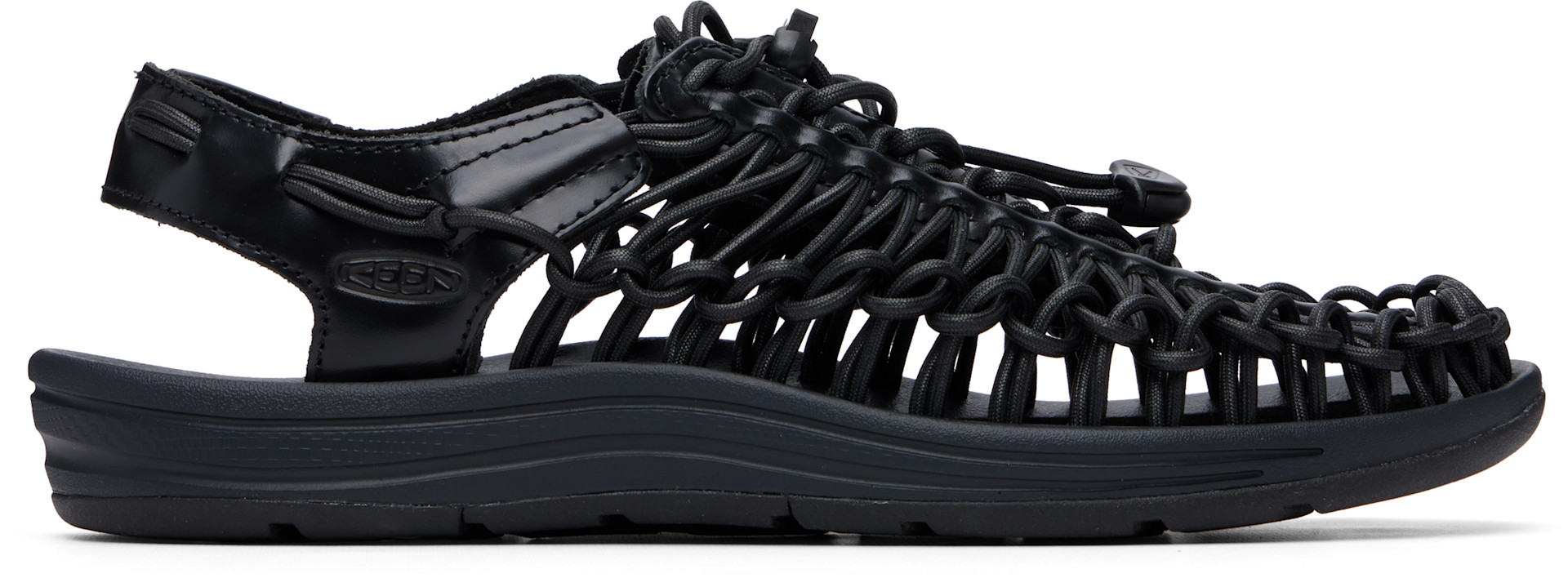 KEEN - Black UNEEK Leather Sandals