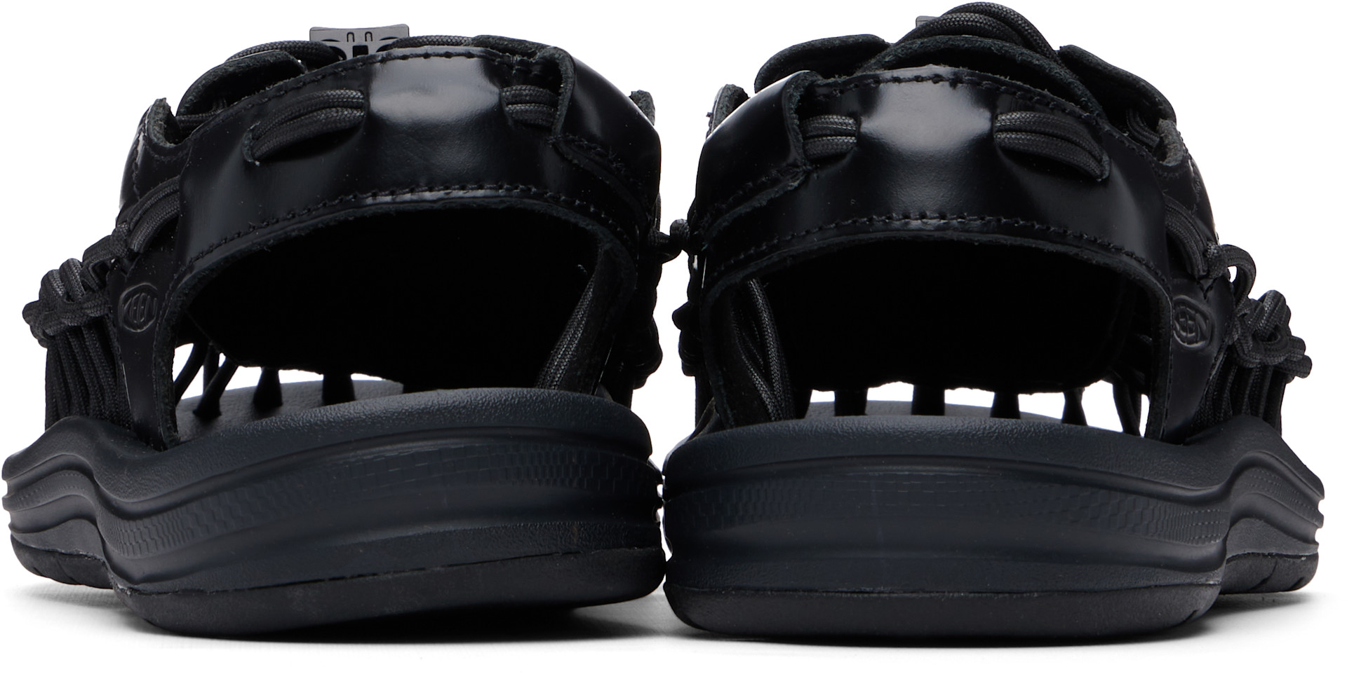 KEEN - Black UNEEK Leather Sandals