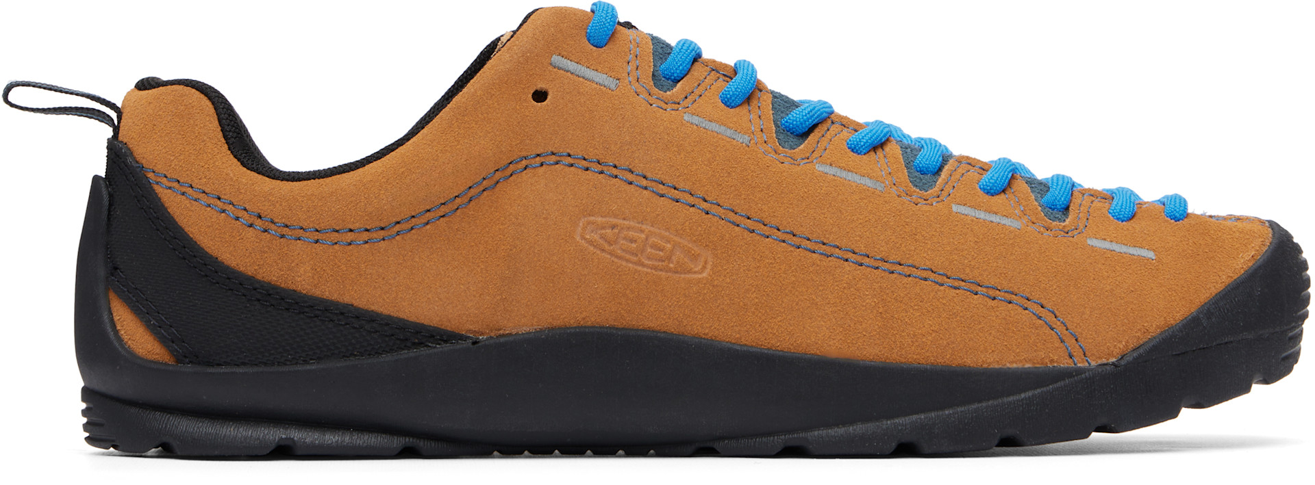 KEEN: タン＆ブルー Jasper スエード スニーカー | SSENSE 日本