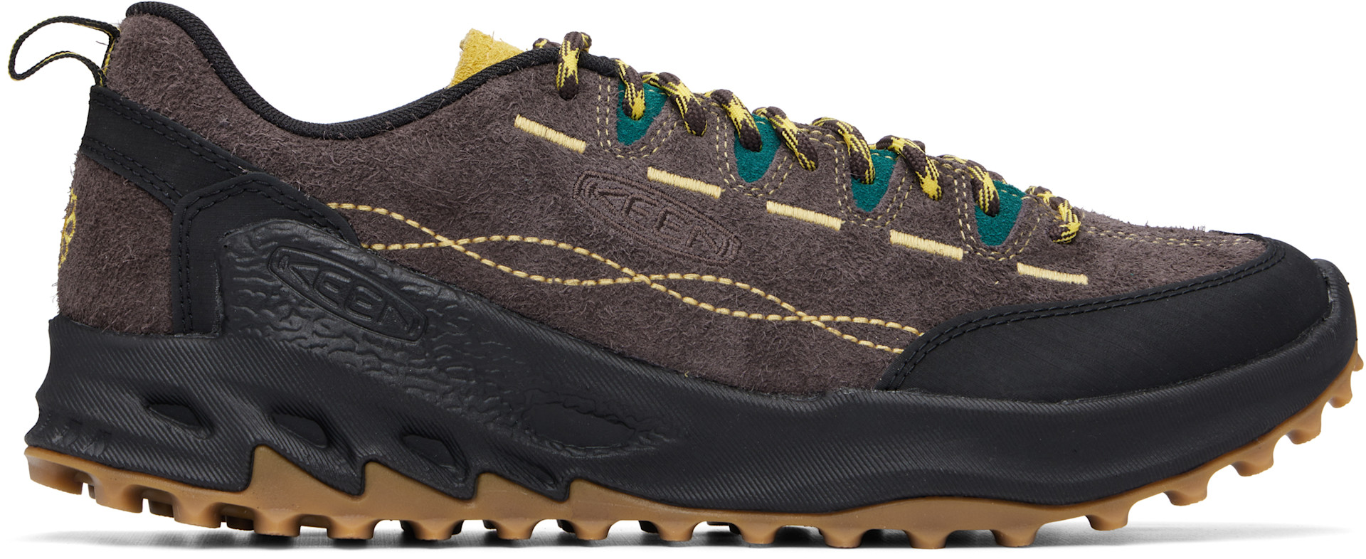 KEEN - Baskets Jasper Zionic brun et jaune