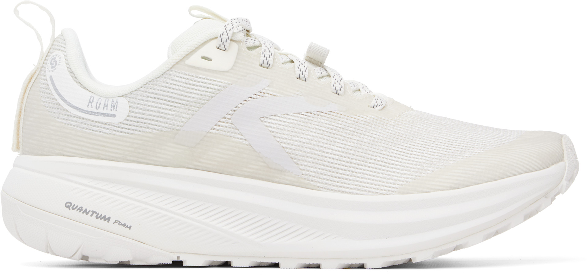KEEN - Baskets de course Roam Trail blanc cassé