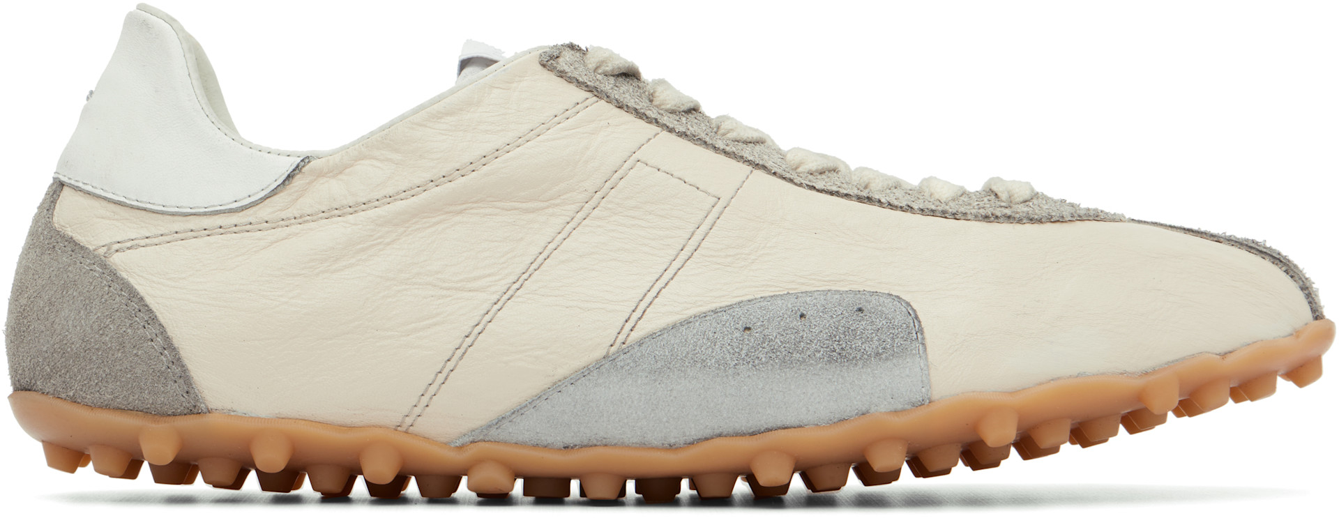 Maison Margiela - Baskets Sprinter blanc cassé