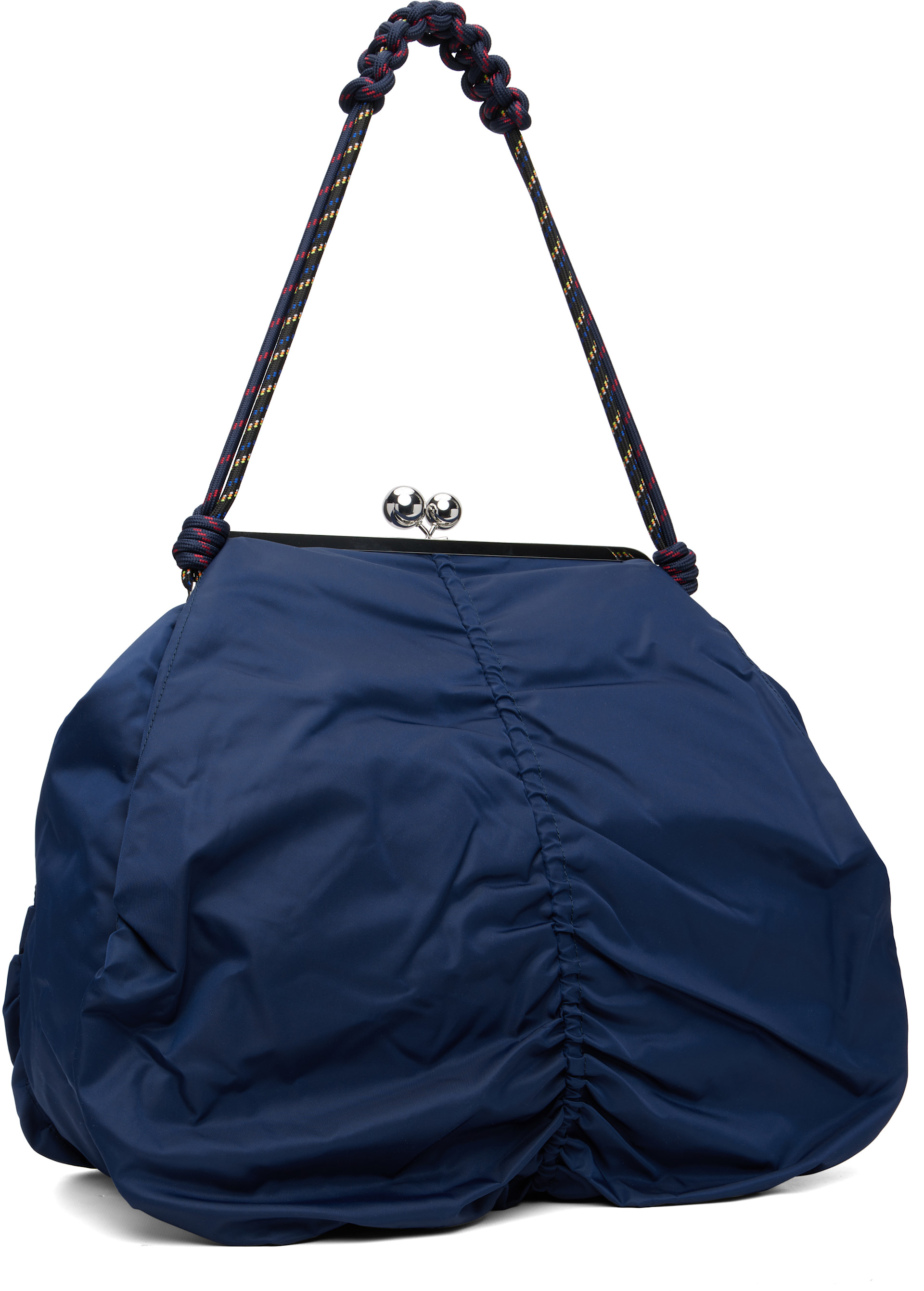Weekend Max Mara: Navy Wkapesche Bag | SSENSE Denmark