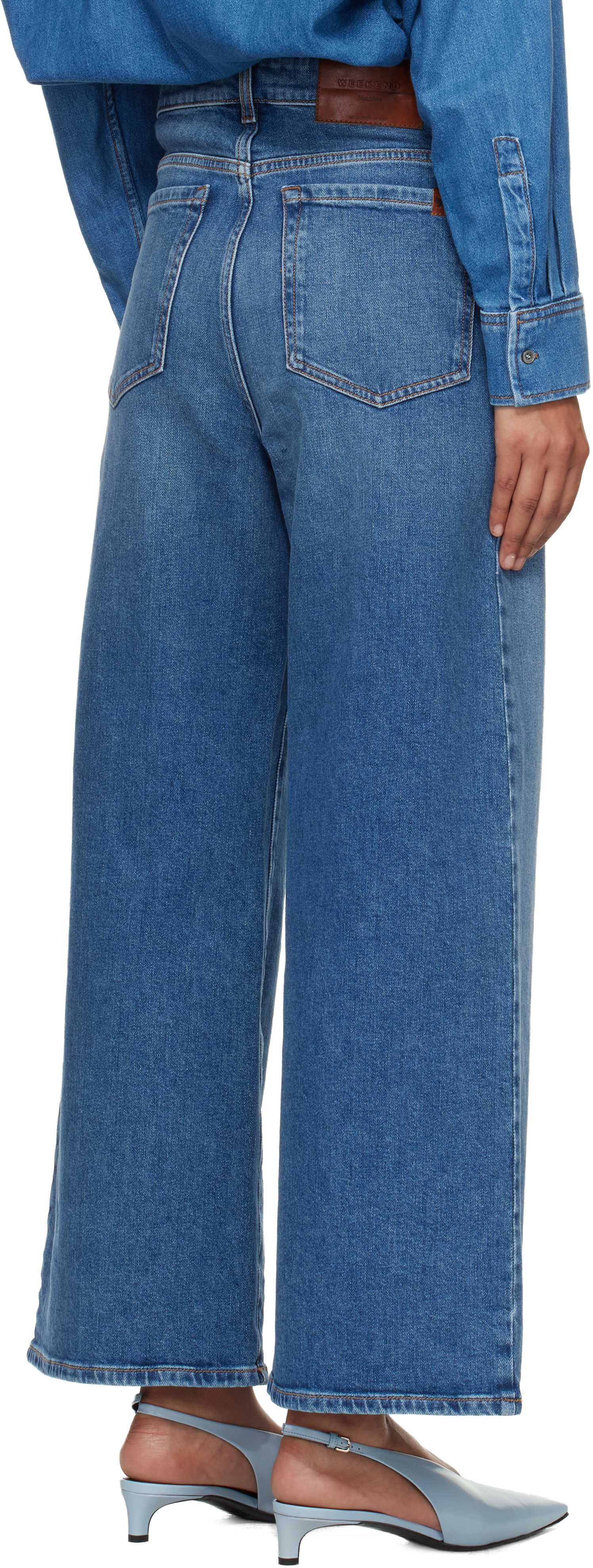 Weekend Max Mara - Jean Pulvino bleu