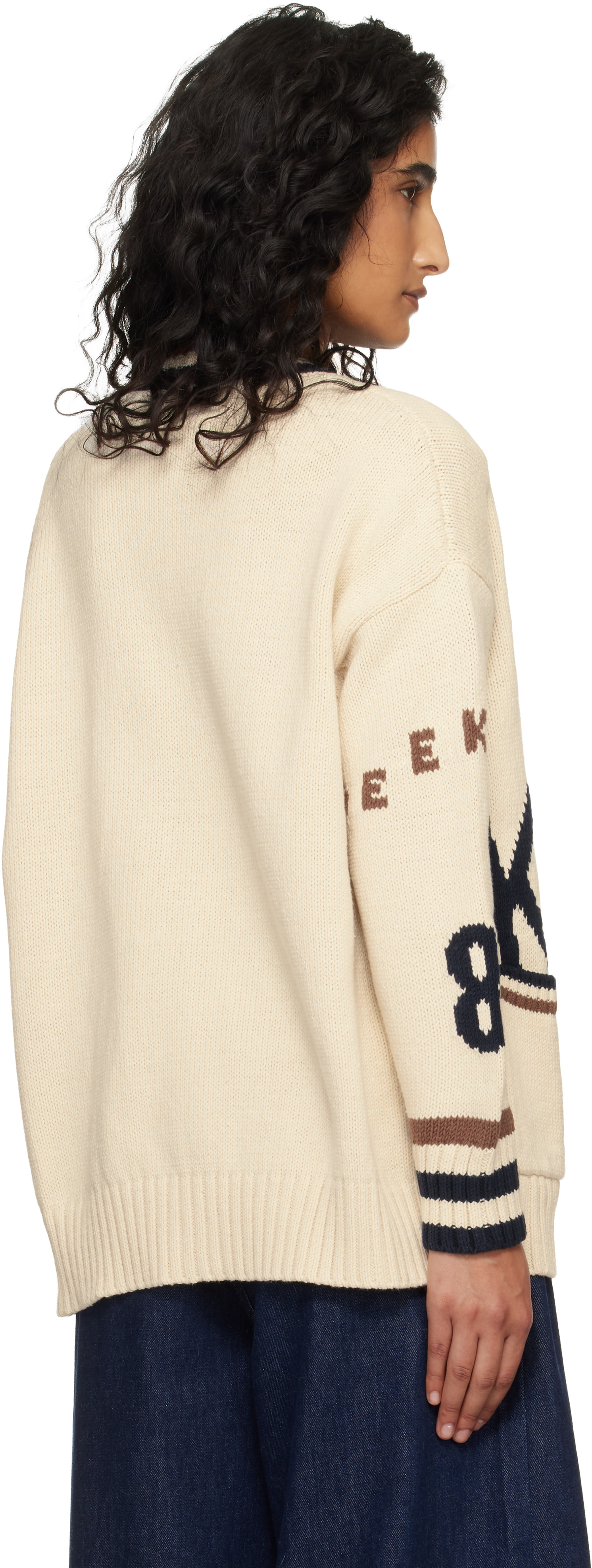 Weekend Max Mara - Cardigan Wkdblasone blanc cassé