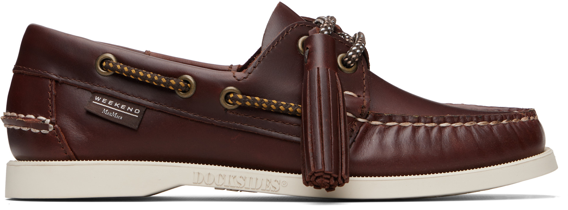 Weekend Max Mara - Flâneurs Dockside 2 bruns édition Sebago