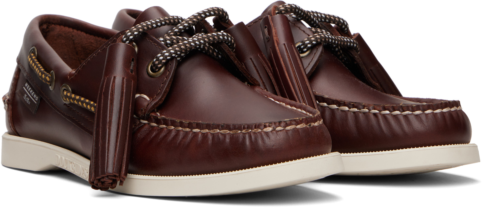 Weekend Max Mara - Flâneurs Dockside 2 bruns édition Sebago