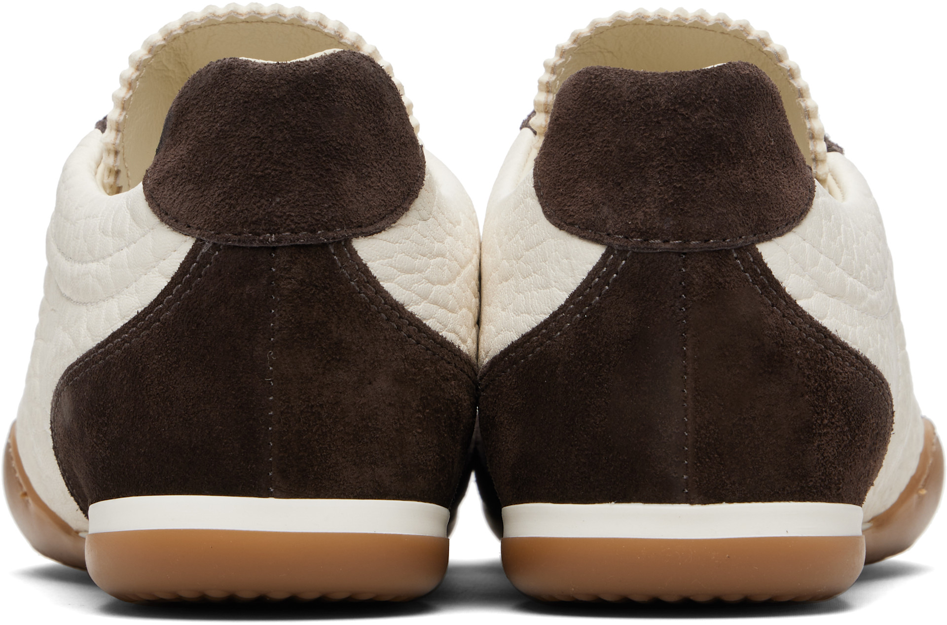 Weekend Max Mara - Baskets Wkalancia blanc et brun