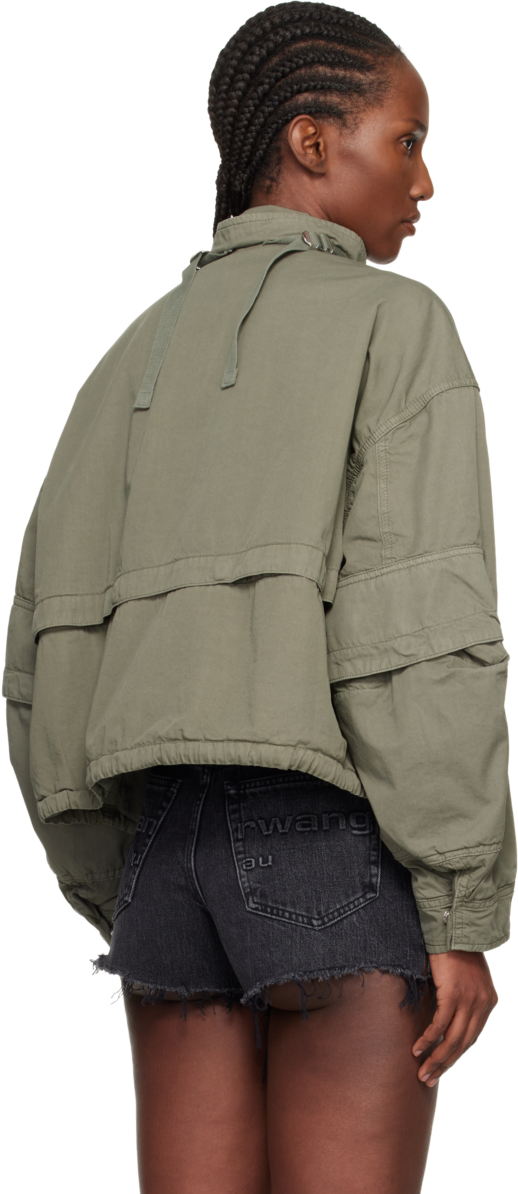 Alexander Wang - Blouson cargo kaki