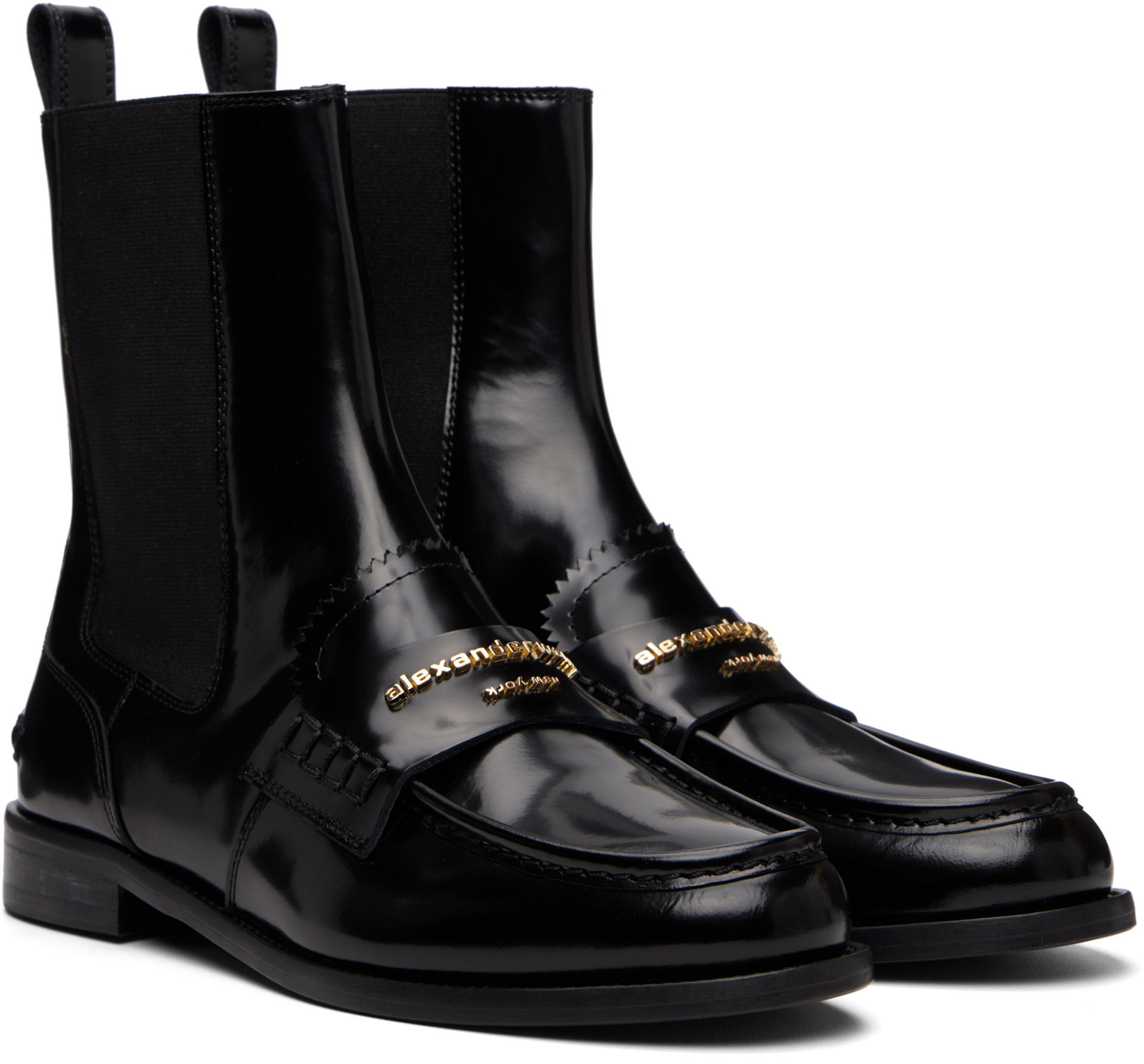 Alexander Wang - Bottines Carter noires