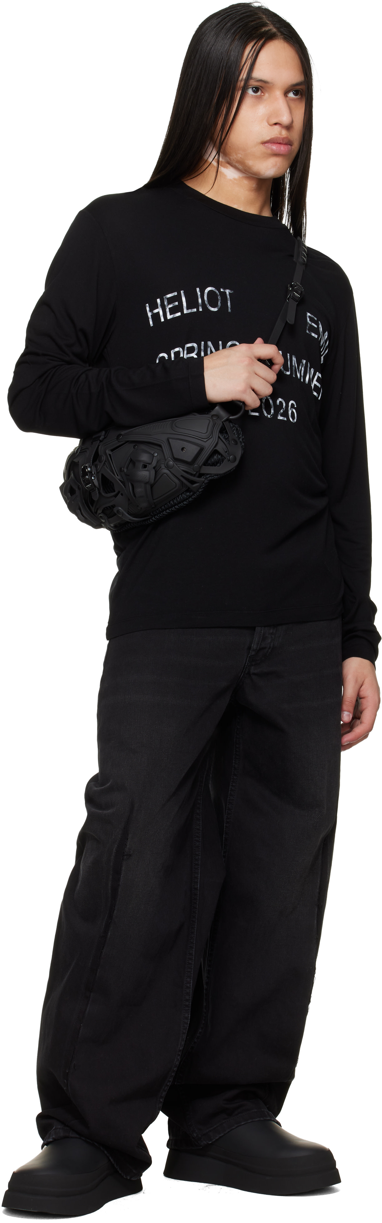 Innerraum: Black Object I30 Crossbody Bag | SSENSE