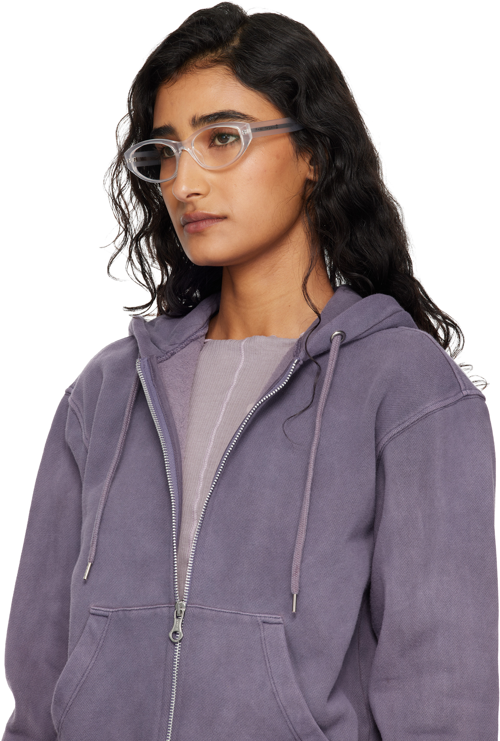 MM6 Maison Margiela - Lunettes 9 blanches