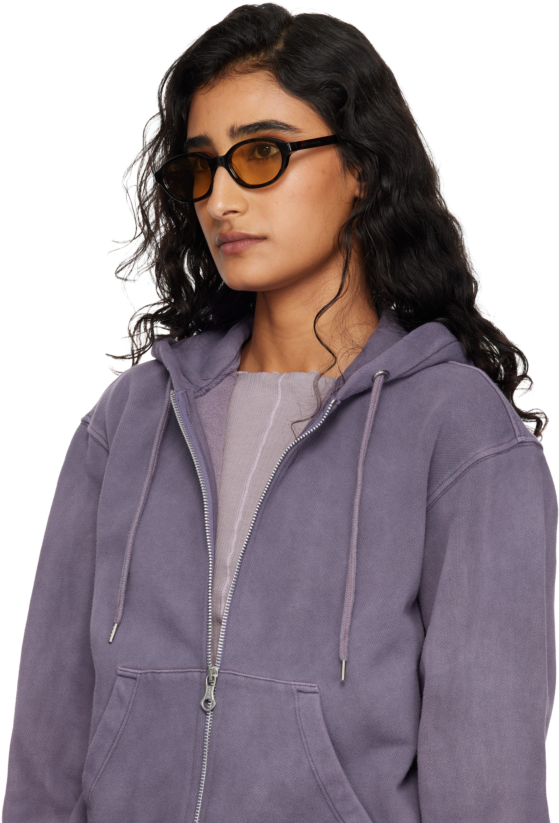MM6 Maison Margiela: Brown 2 Sunglasses | SSENSE