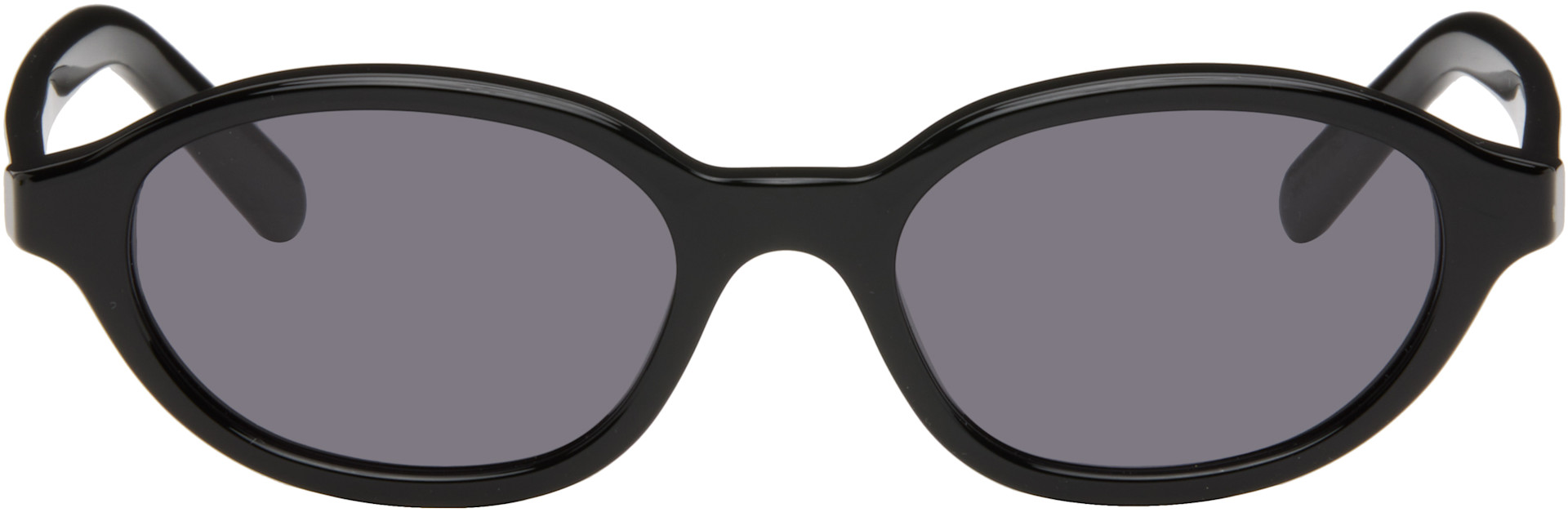MM6 Maison Margiela: Black 2 Sunglasses | SSENSE