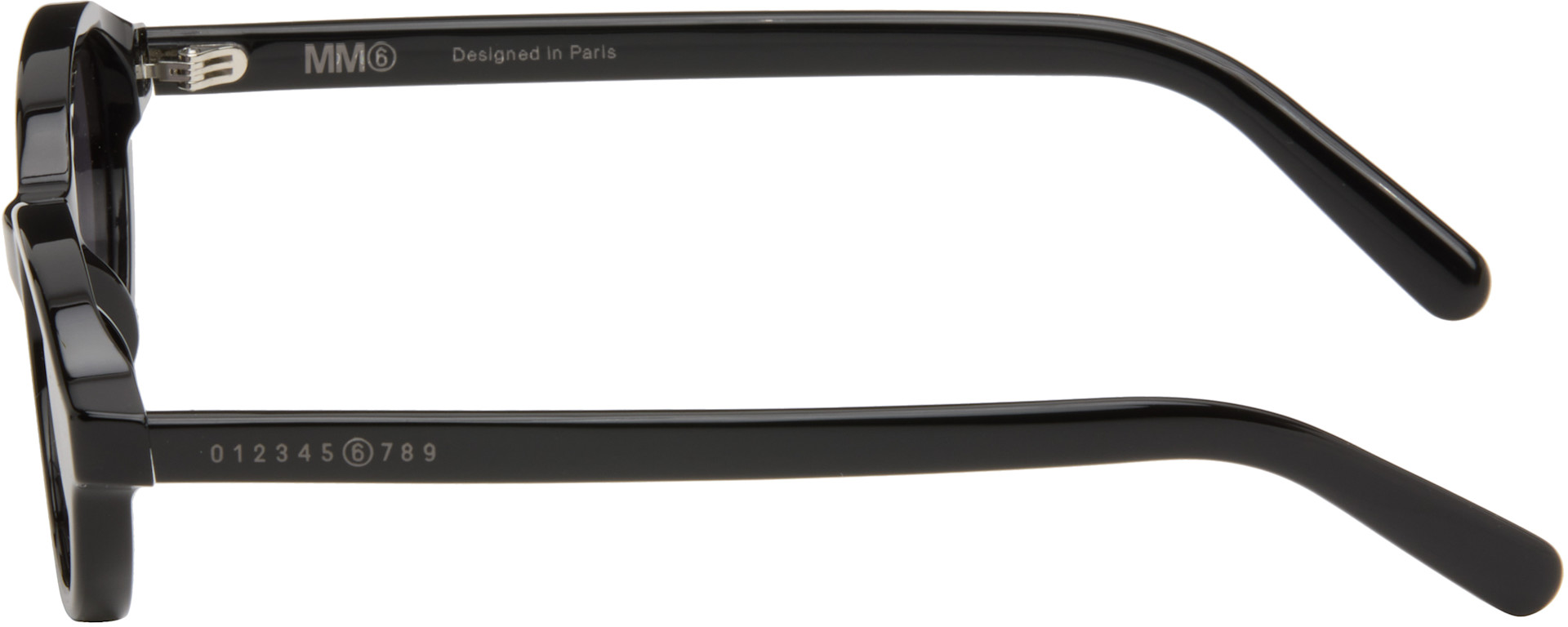 MM6 Maison Margiela: Black 2 Sunglasses | SSENSE