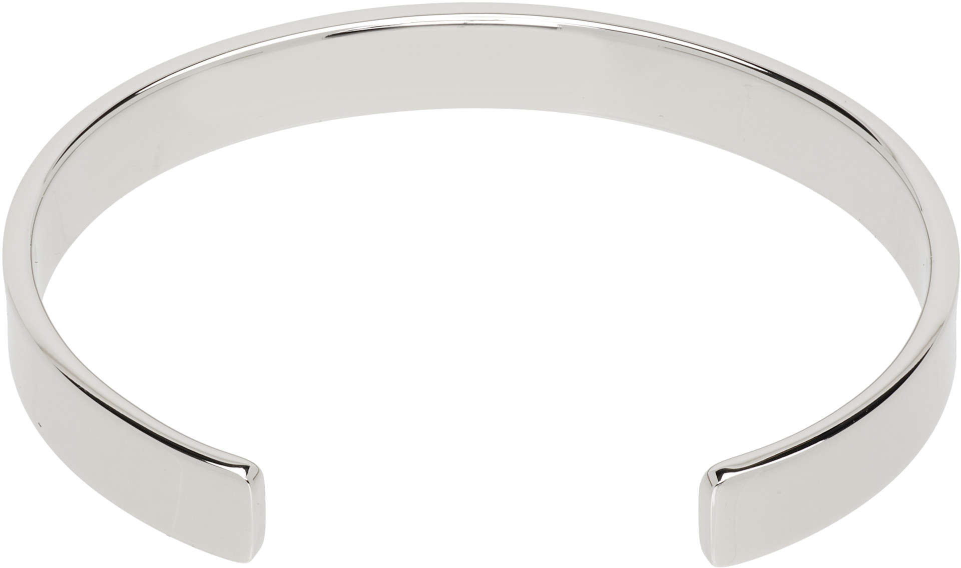 MM6 Maison Margiela: Numerical Minimal Signature Cuff Bracelet
