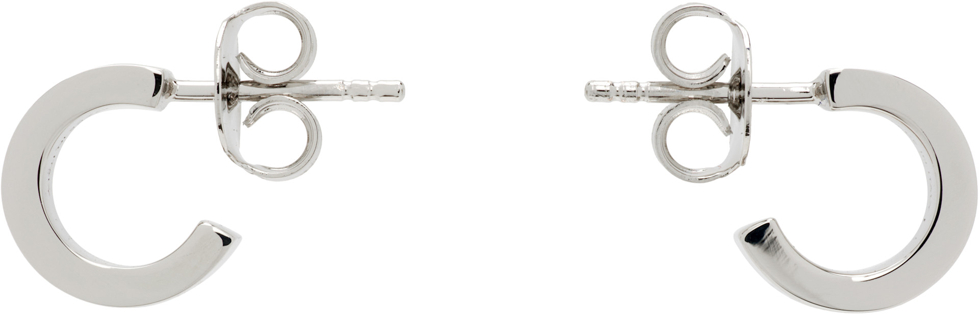 MM6 Maison Margiela: Numeric Minimal Signature フープピアス
