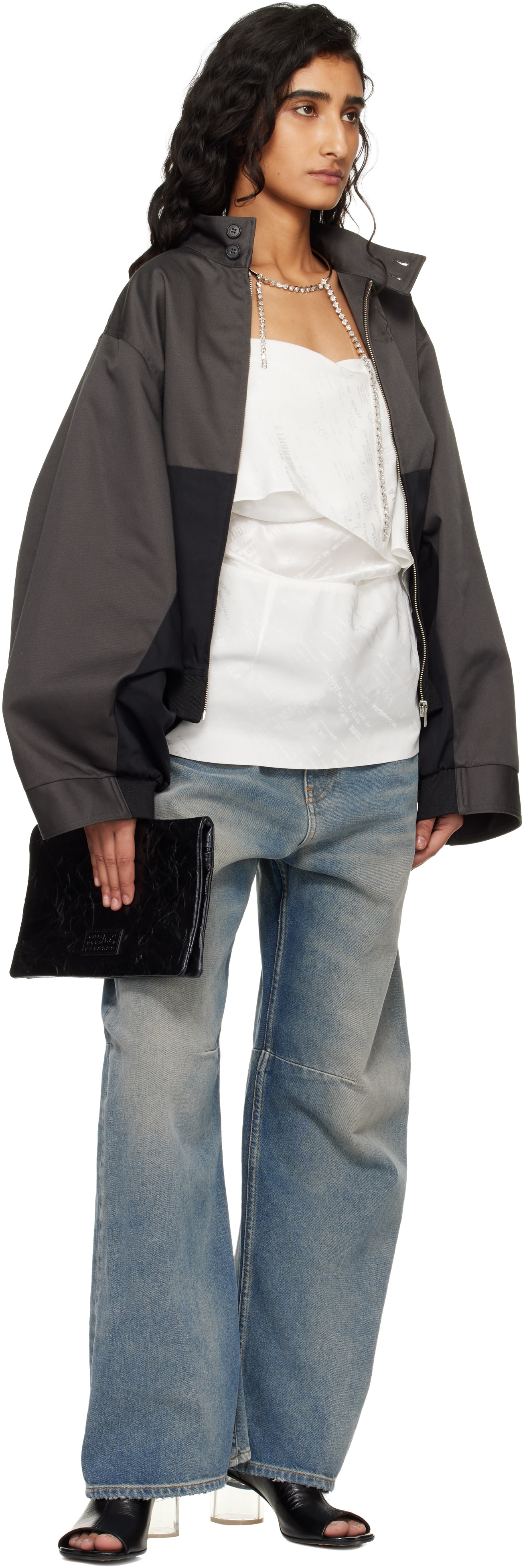 MM6 Maison Margiela - Black Numeric Pouch