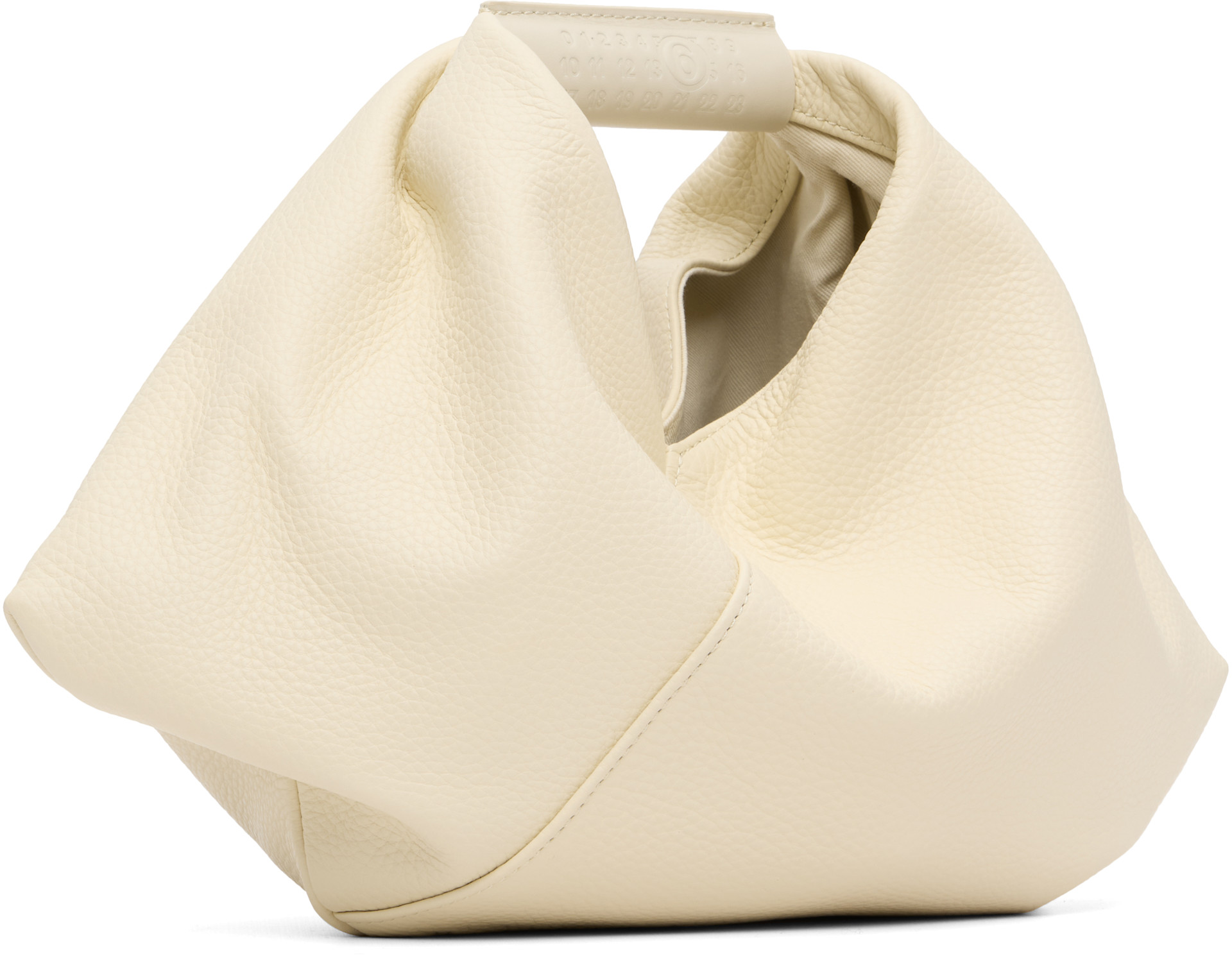 MM6 Maison Margiela - Off-White Triangular Bag