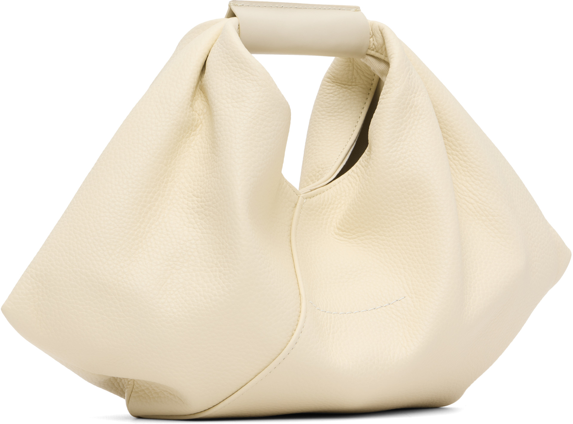 MM6 Maison Margiela - Off-White Triangular Bag