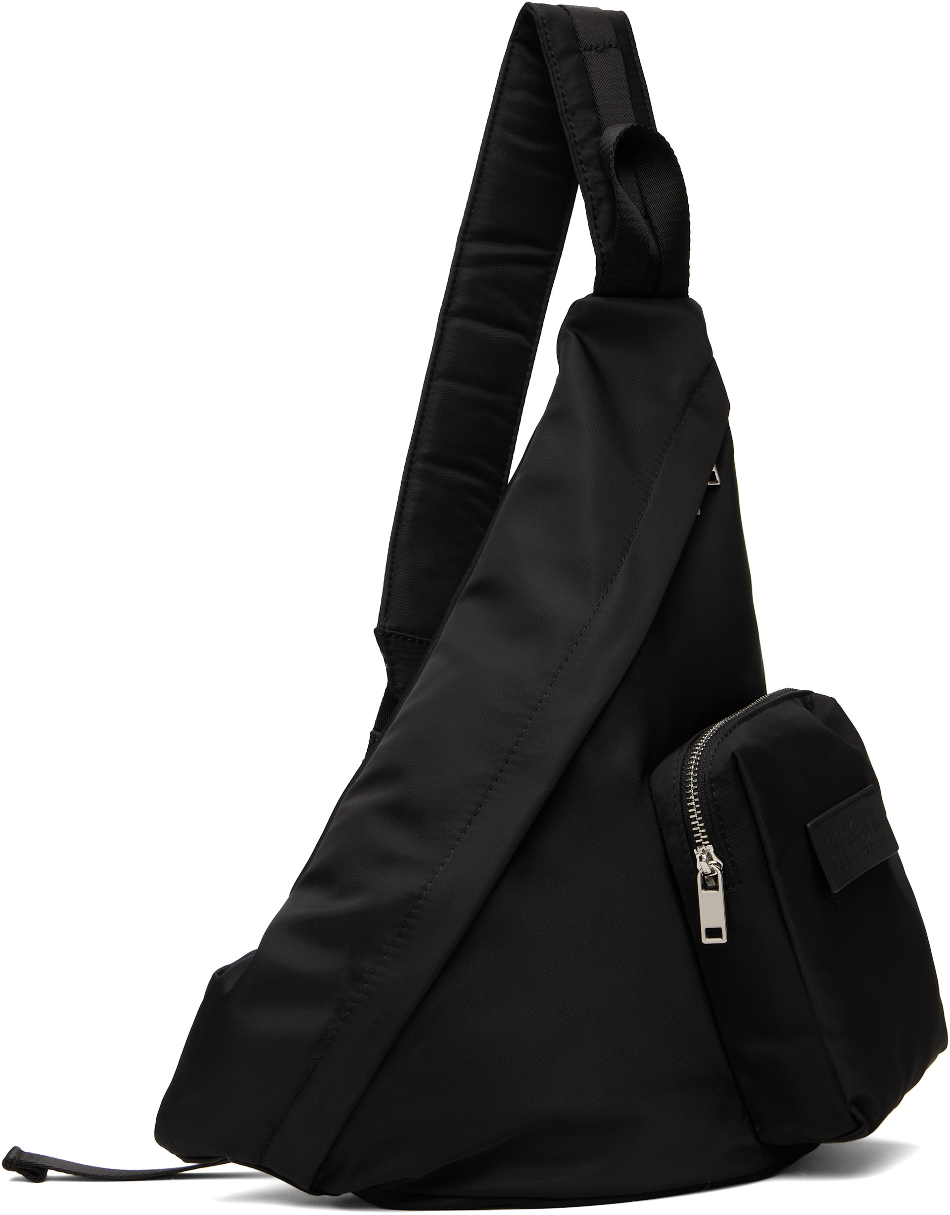 MM6 Maison Margiela ナイロン スリングバッグ ブラック MM6 Maison Margiela: ブラック Numeric スリング バックパック