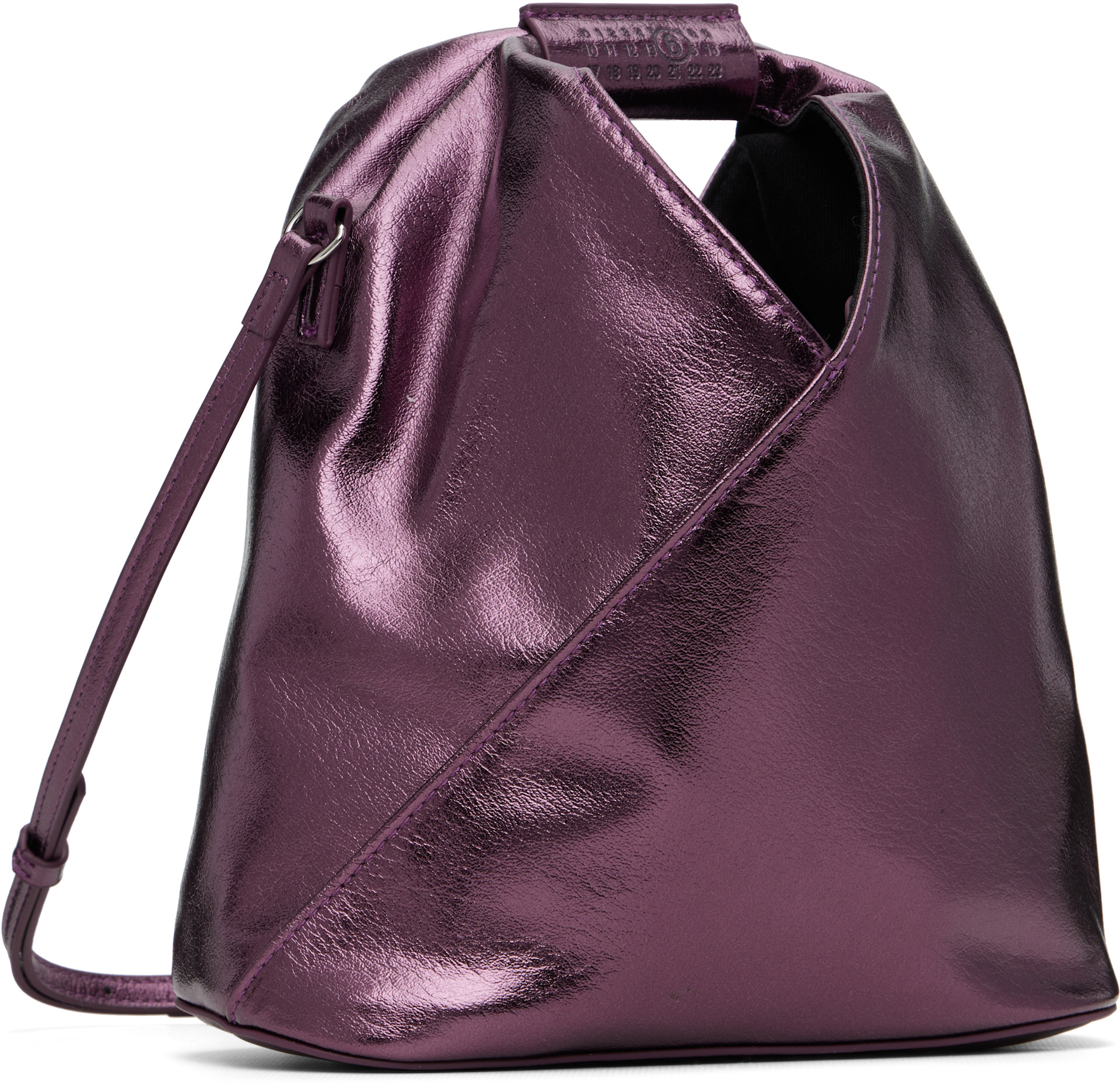 MM6 Maison Margiela: Purple Crossbody Bag | SSENSE