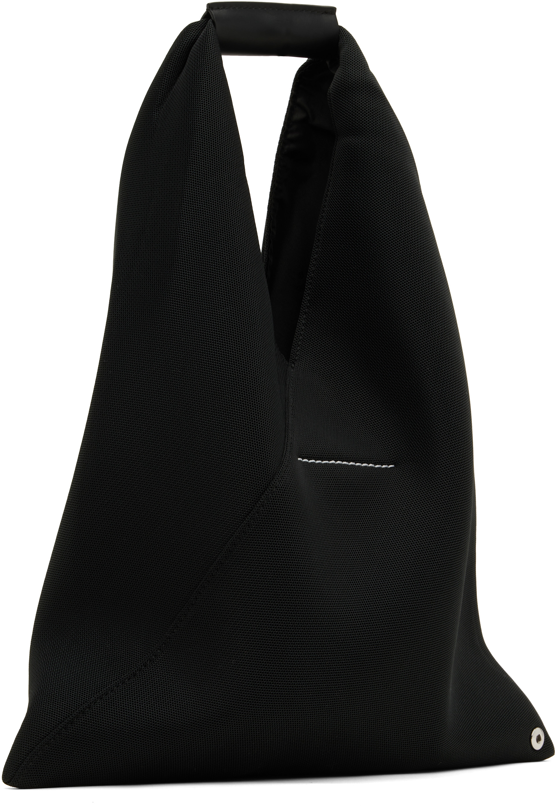 MM6 Maison Margiela: Black Classic Small Tote | SSENSE