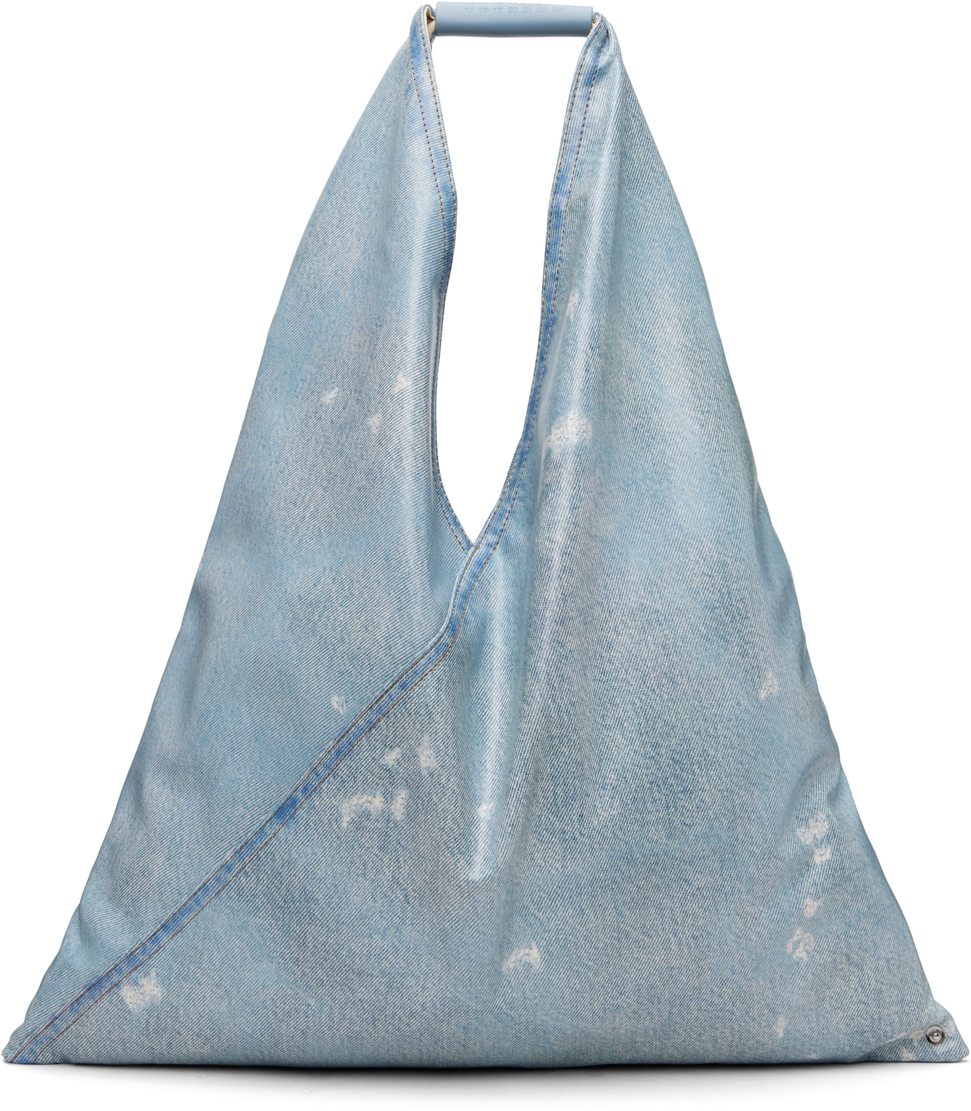 MM6 Maison Margiela - Cabas triangulaire bleu