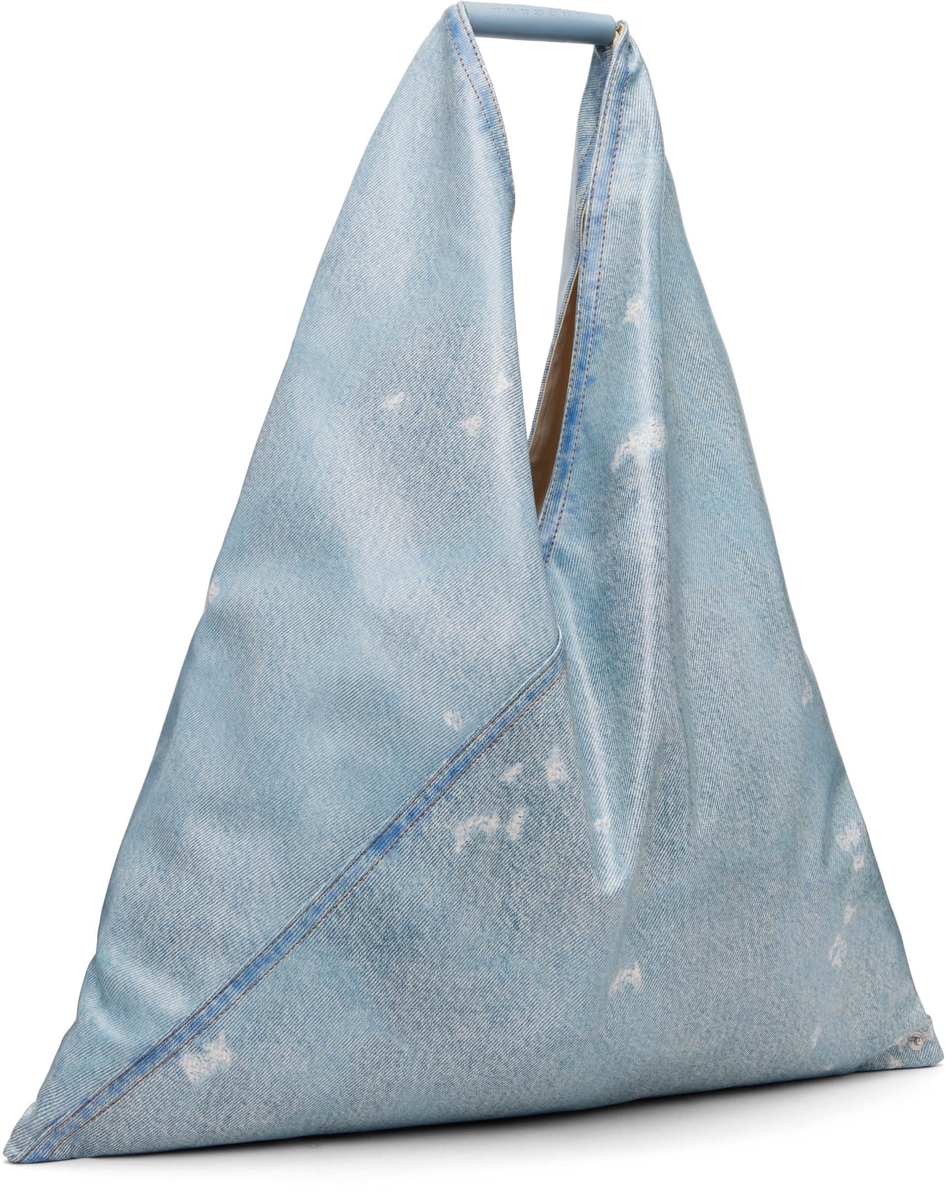 MM6 Maison Margiela - Cabas triangulaire bleu