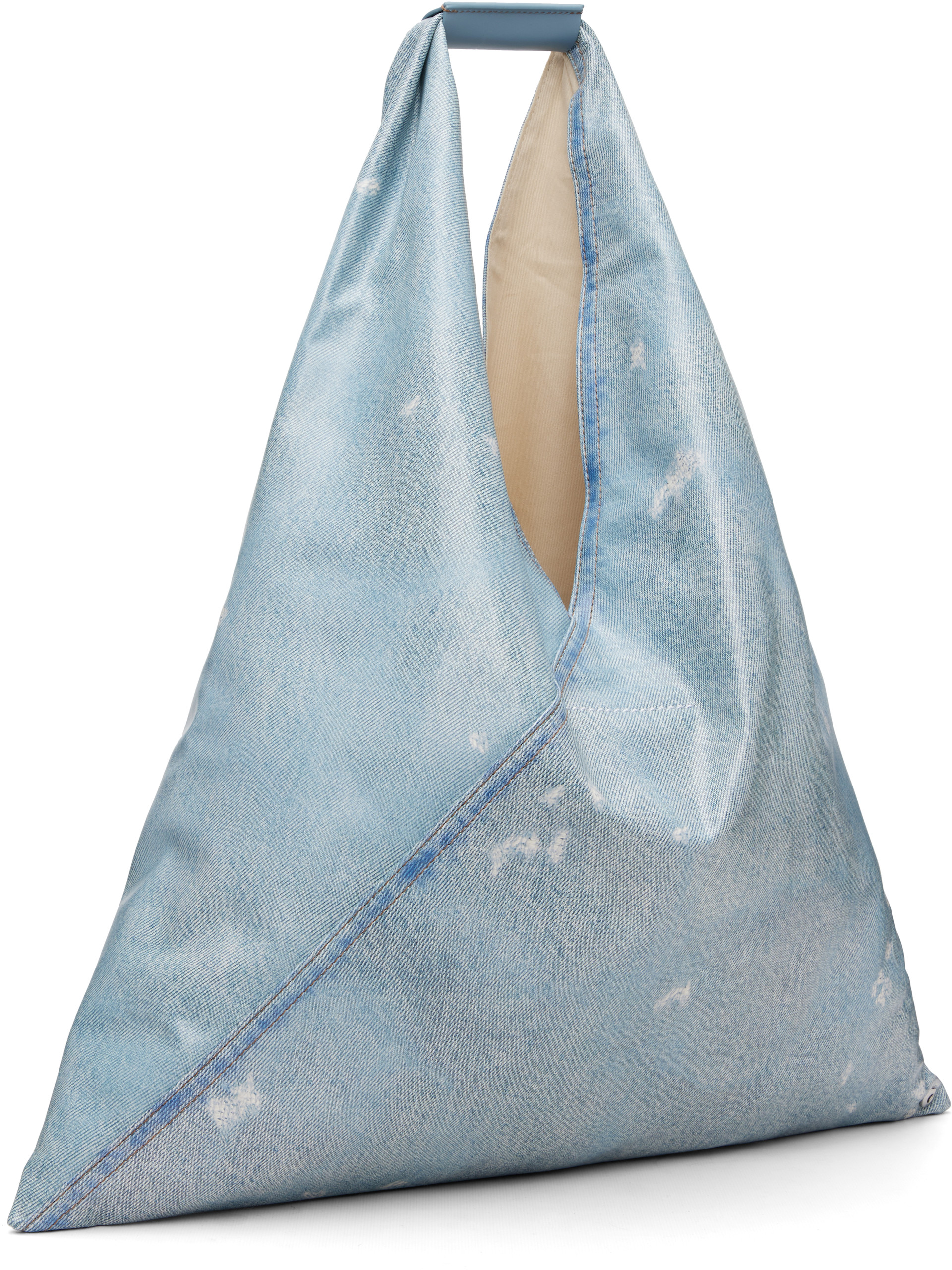 MM6 Maison Margiela - Cabas triangulaire bleu