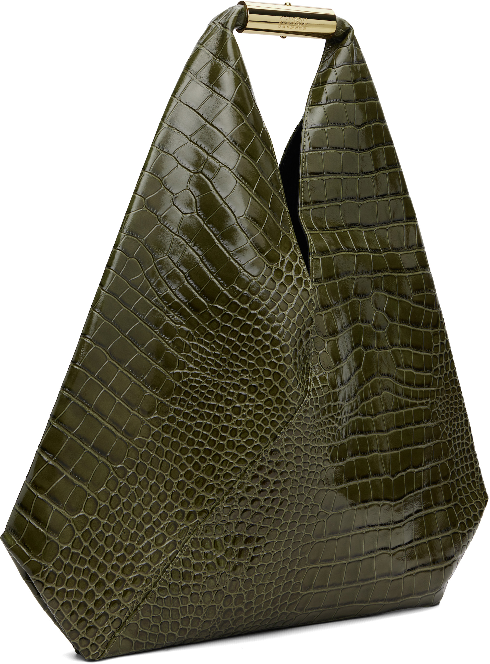 MM6 Maison Margiela - Cabas triangulaire vert