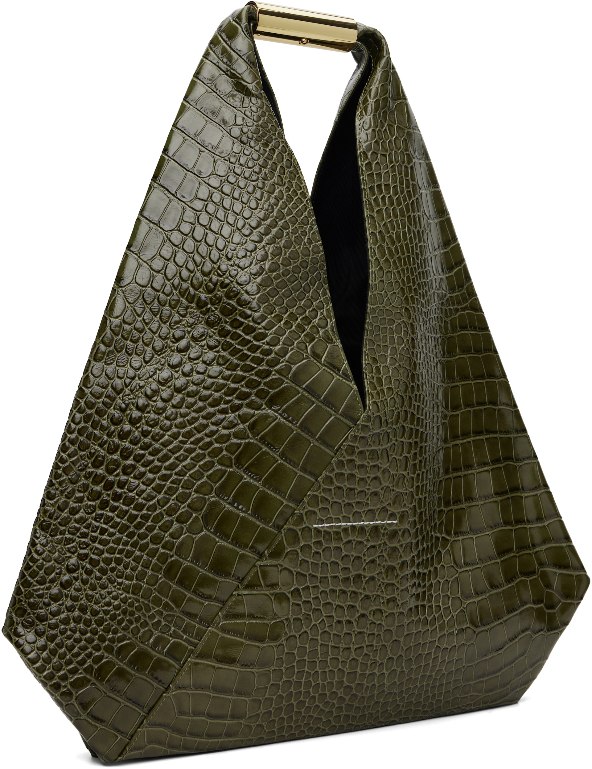MM6 Maison Margiela - Cabas triangulaire vert