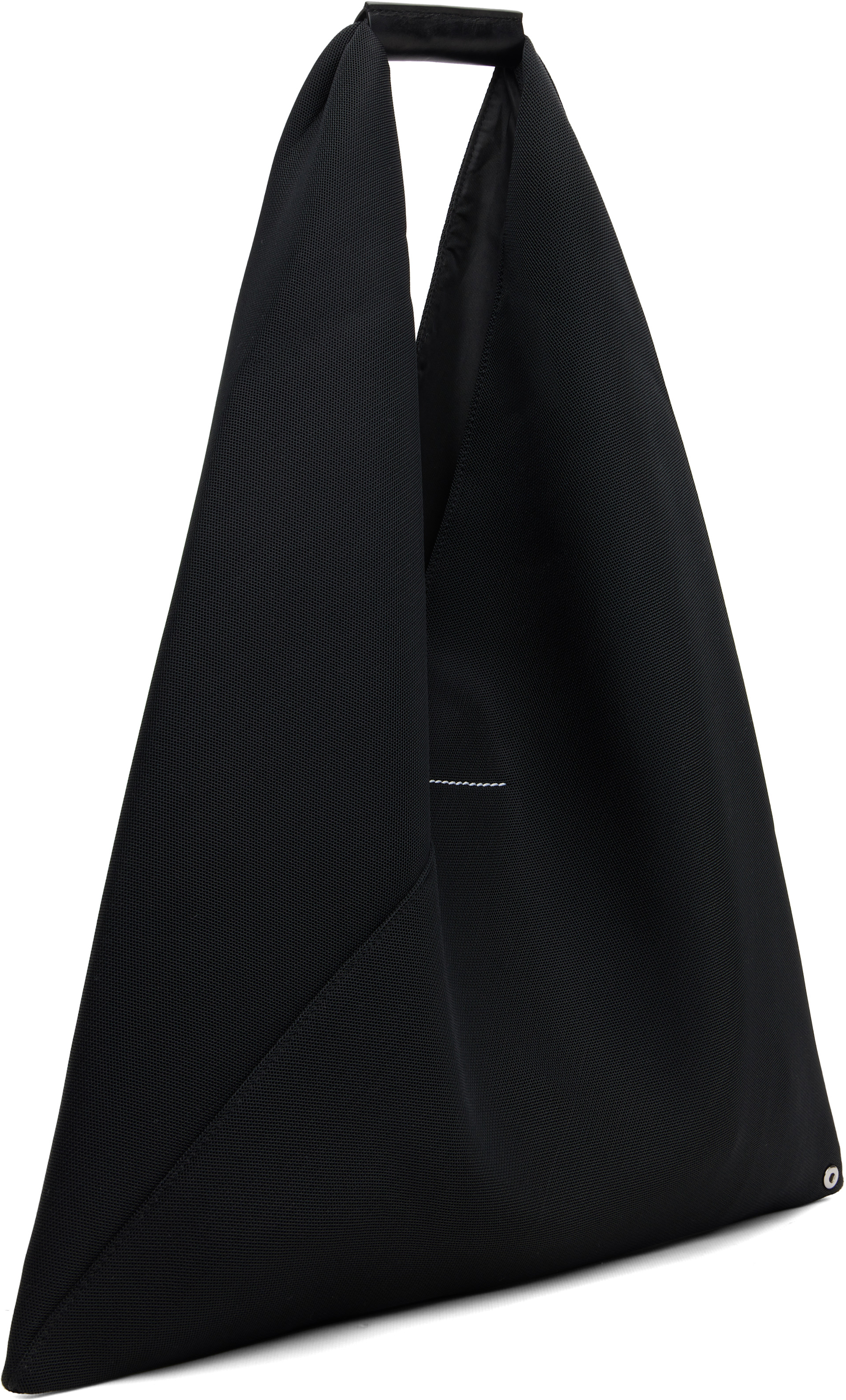 MM6 Maison Margiela: Black Triangle Classic Crossbody Tote